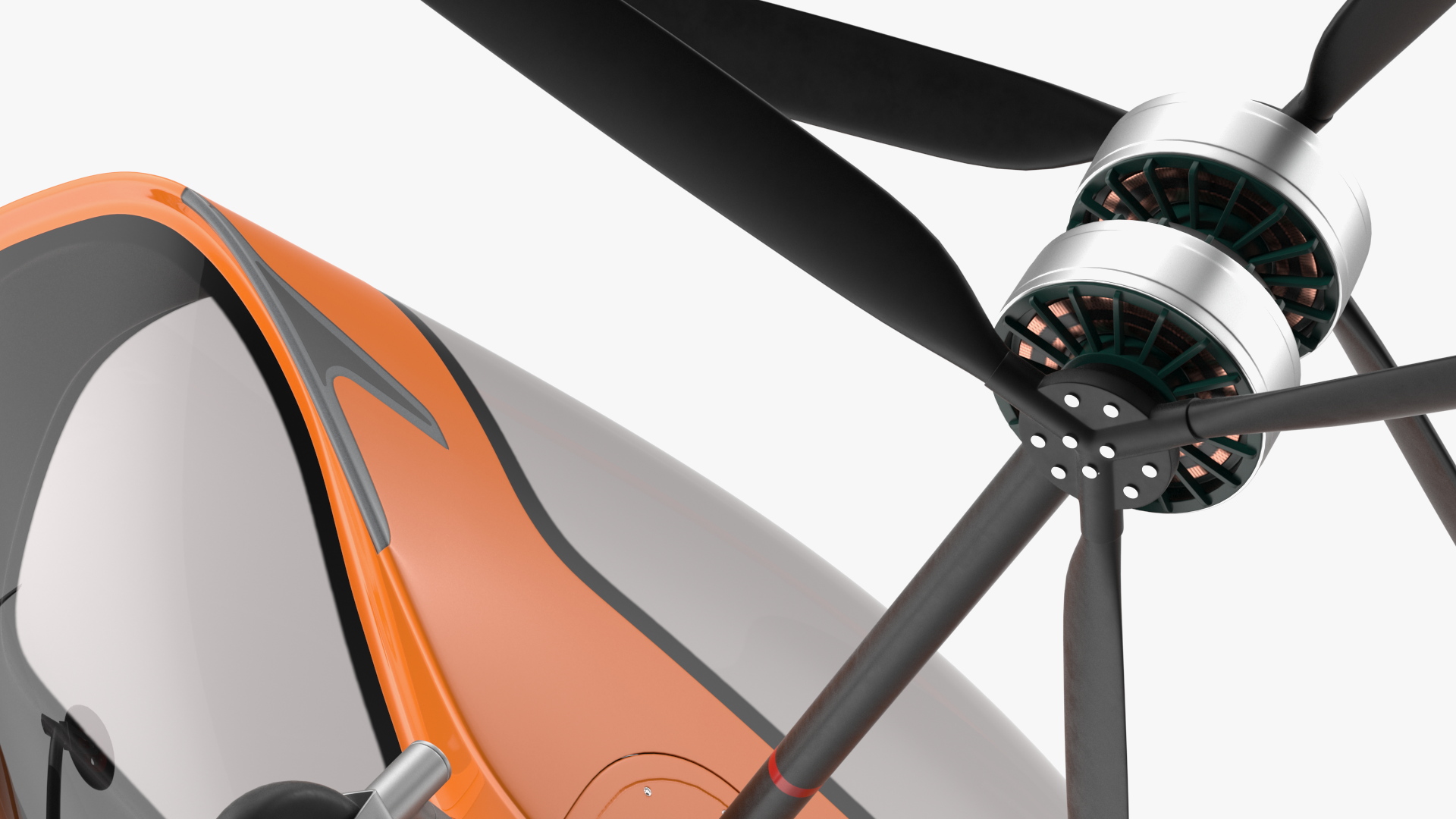 3D Electric Personal Air Mobility Vehicle model