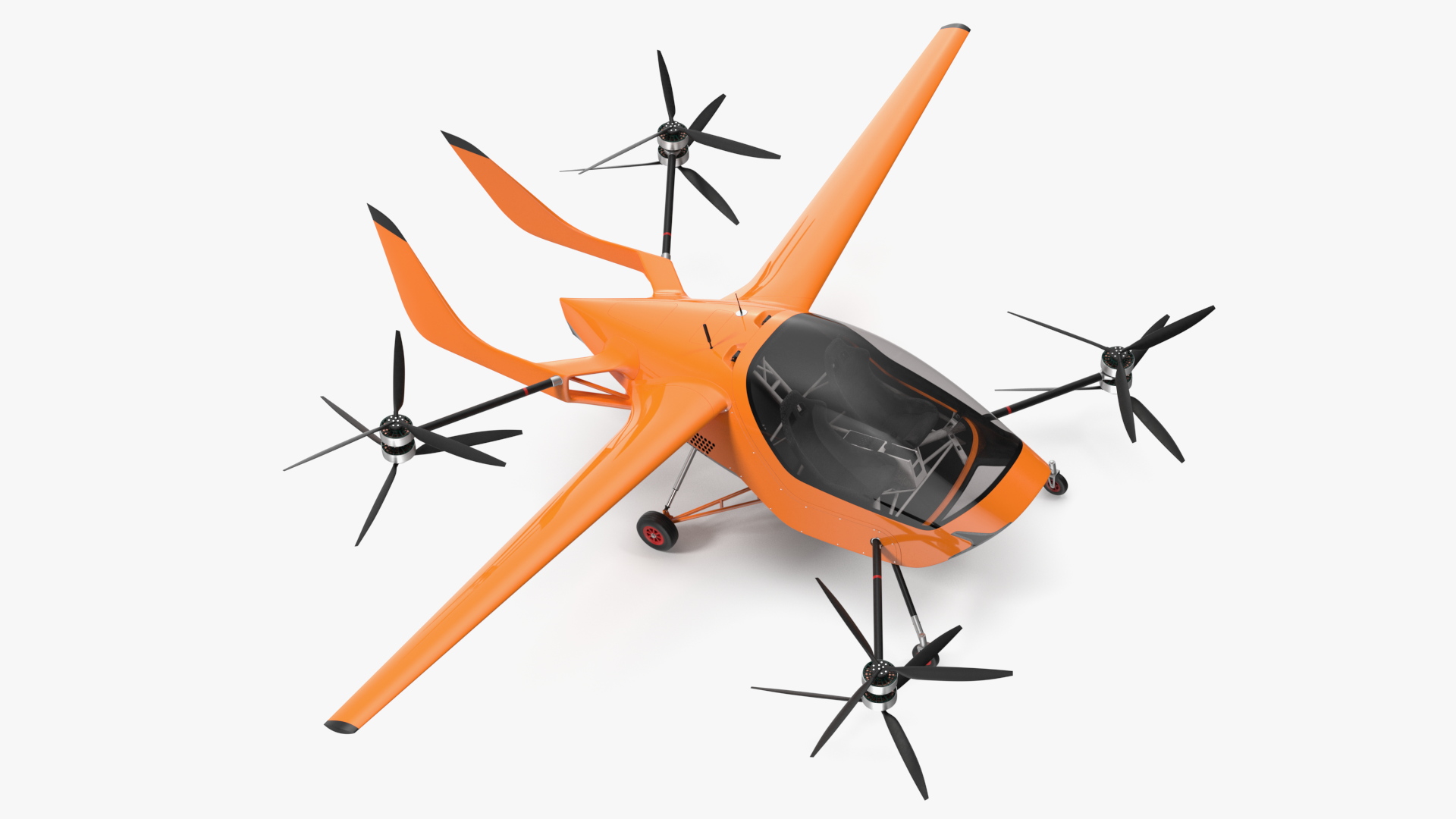 3D Electric Personal Air Mobility Vehicle model