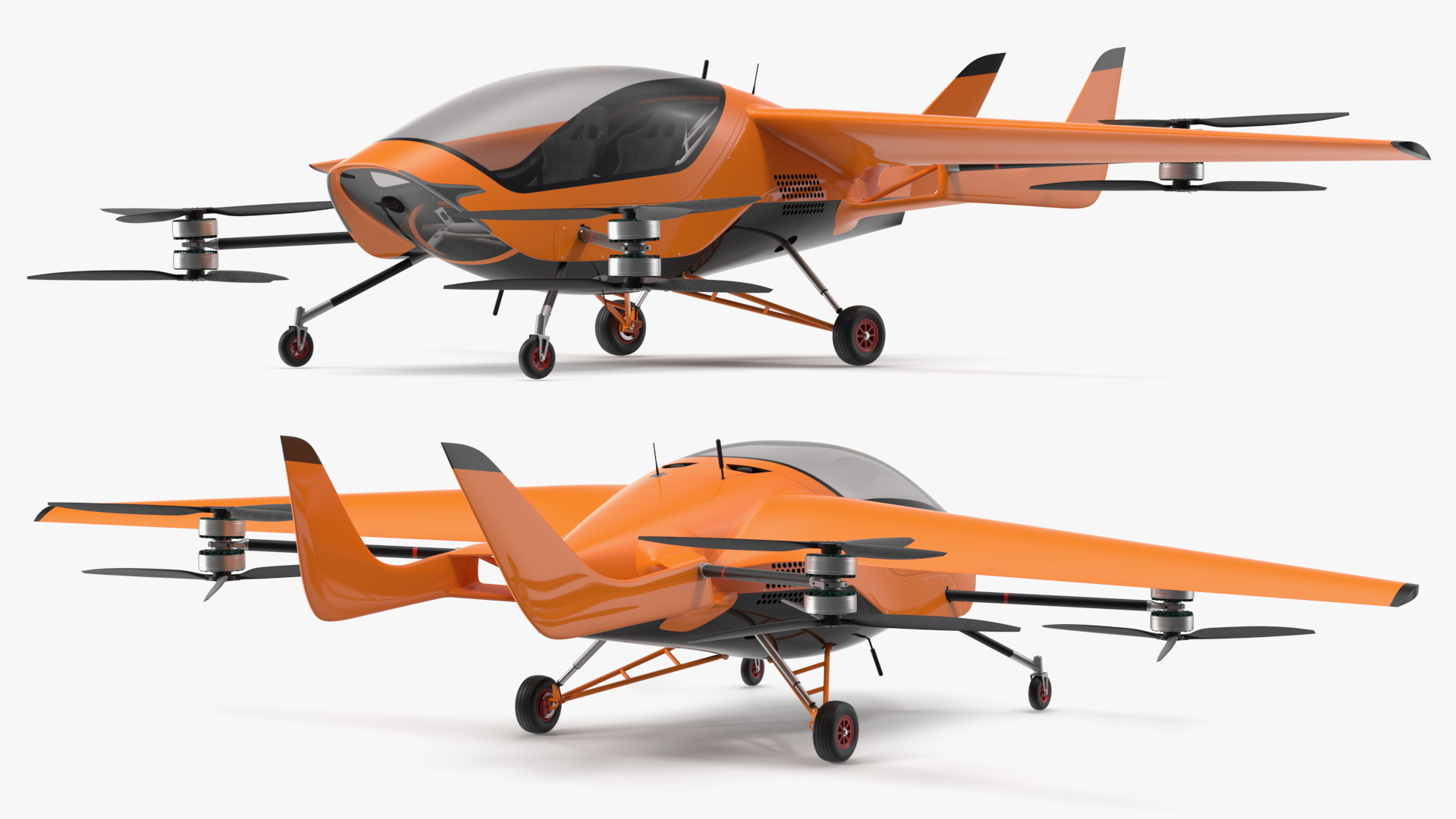 3D Electric Personal Air Mobility Vehicle model