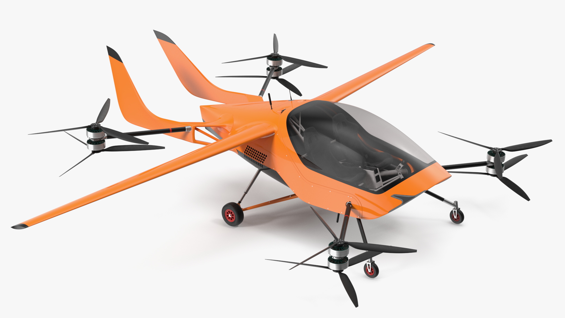3D Electric Personal Air Mobility Vehicle model