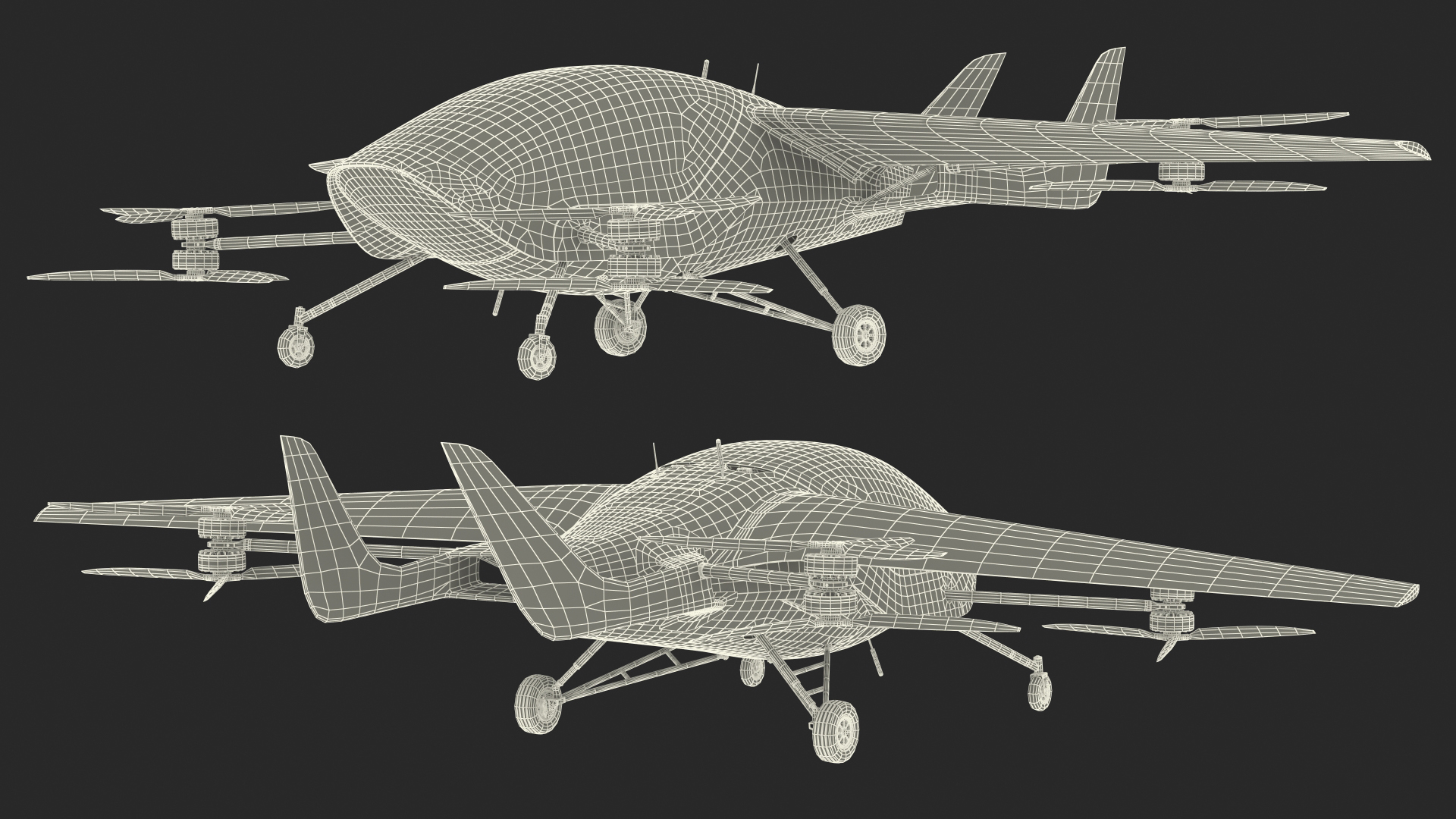 3D Electric Personal Air Mobility Vehicle model