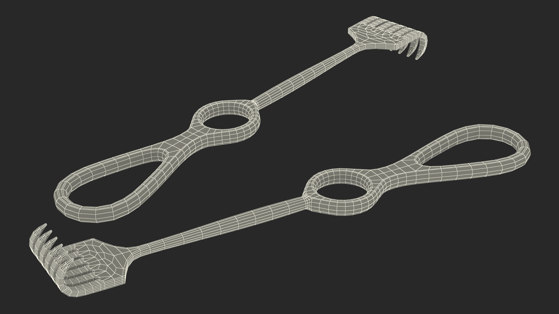 3D Volkmann Retractor model
