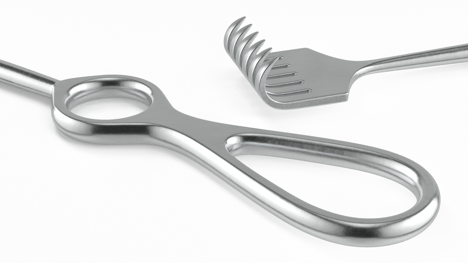 3D Volkmann Retractor model