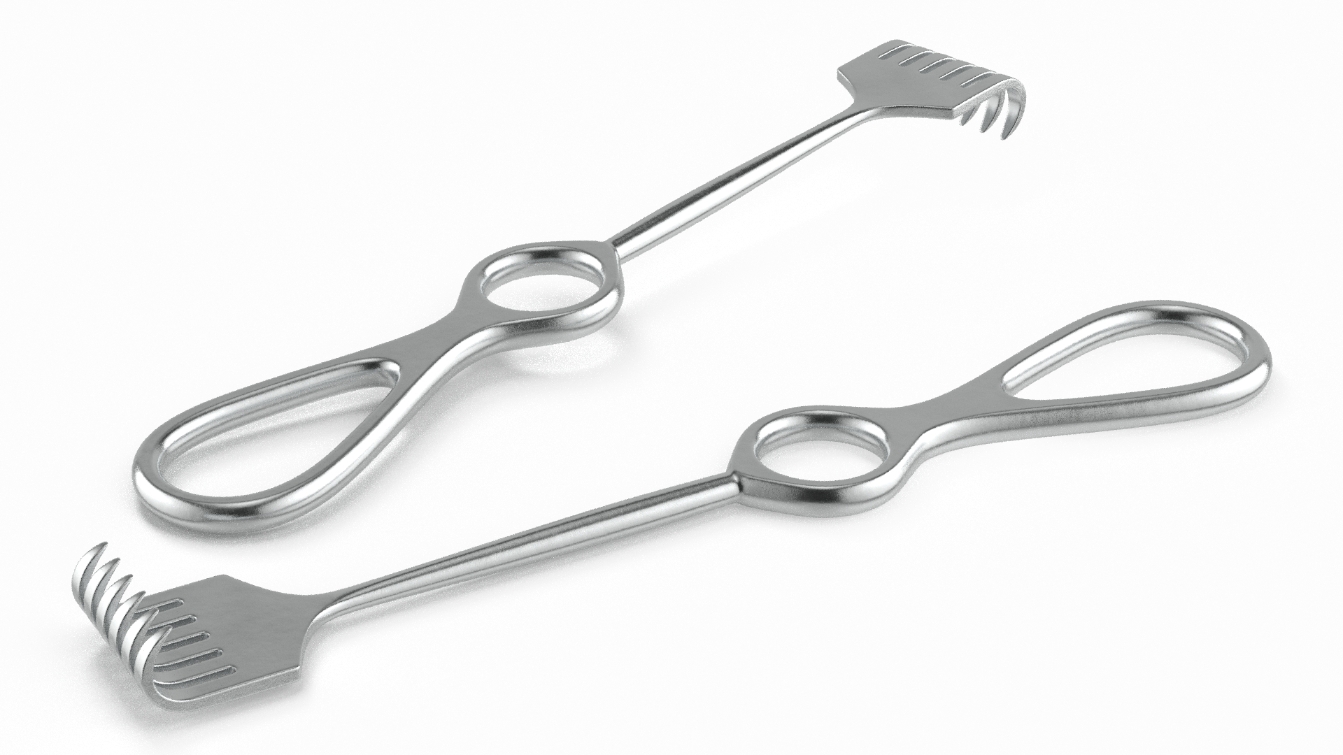 3D Volkmann Retractor model