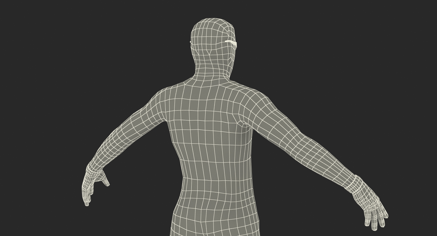 3D model Speed Skater Suit Generic