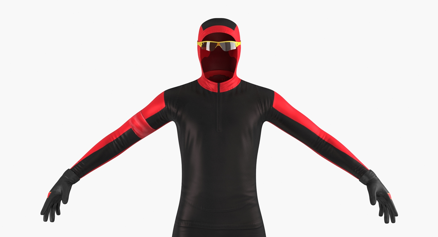 3D model Speed Skater Suit Generic
