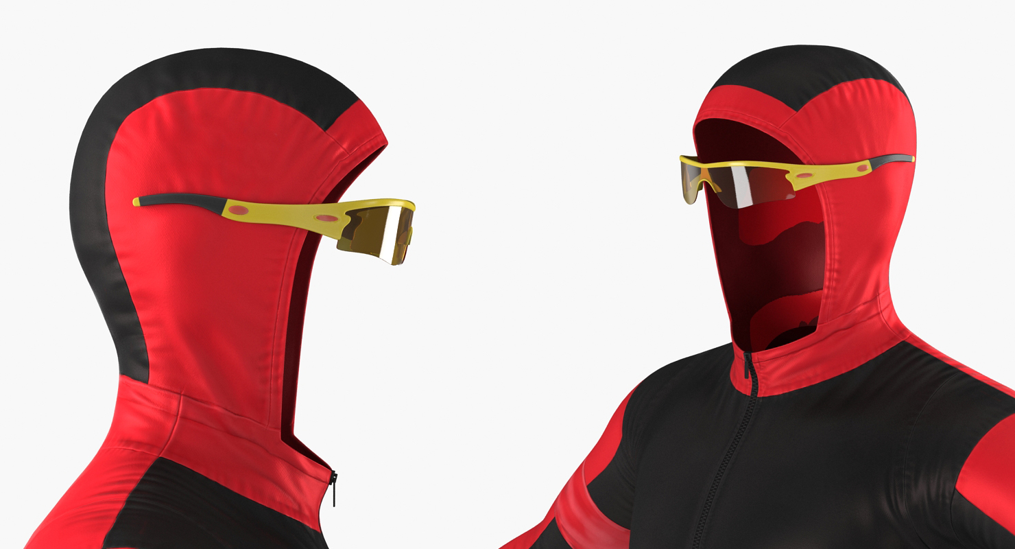 3D model Speed Skater Suit Generic
