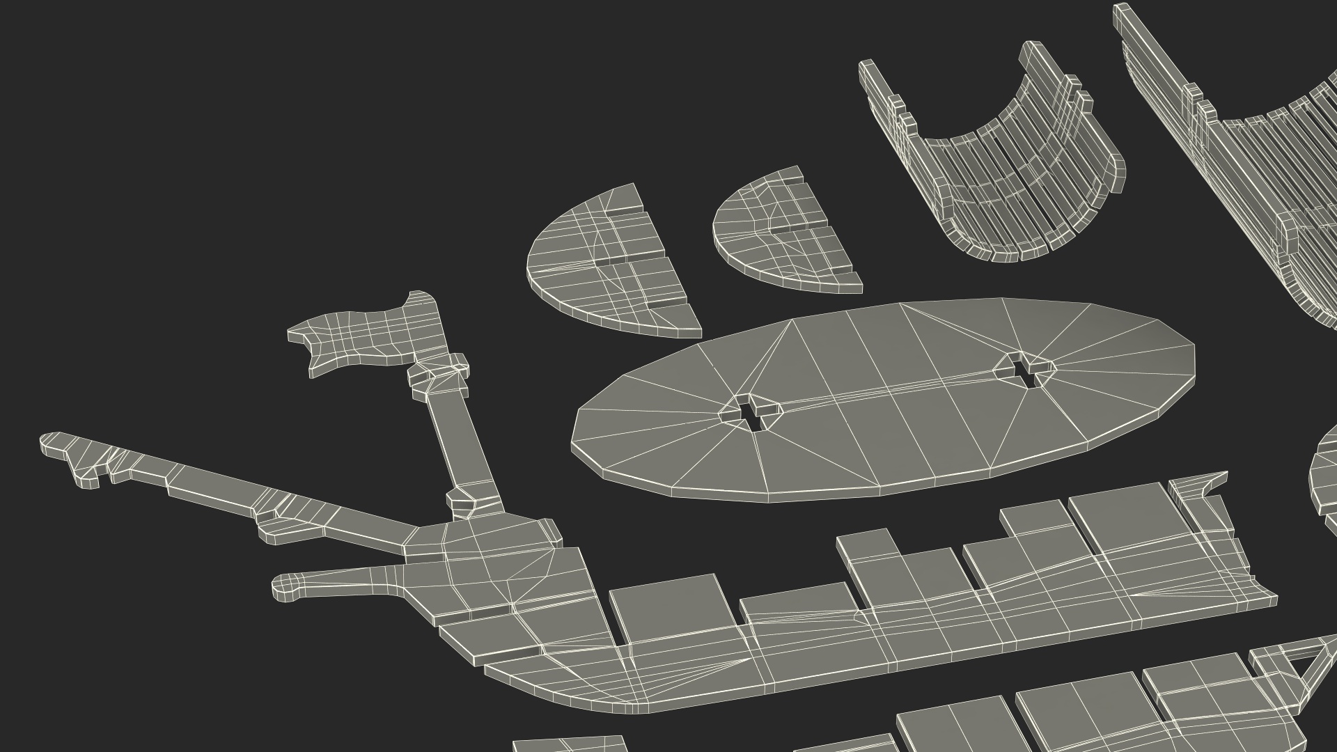 3D Wooden 3D Puzzle Ship