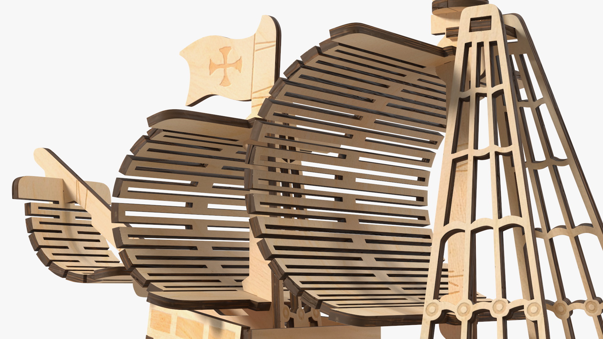 3D Wooden 3D Puzzle Ship