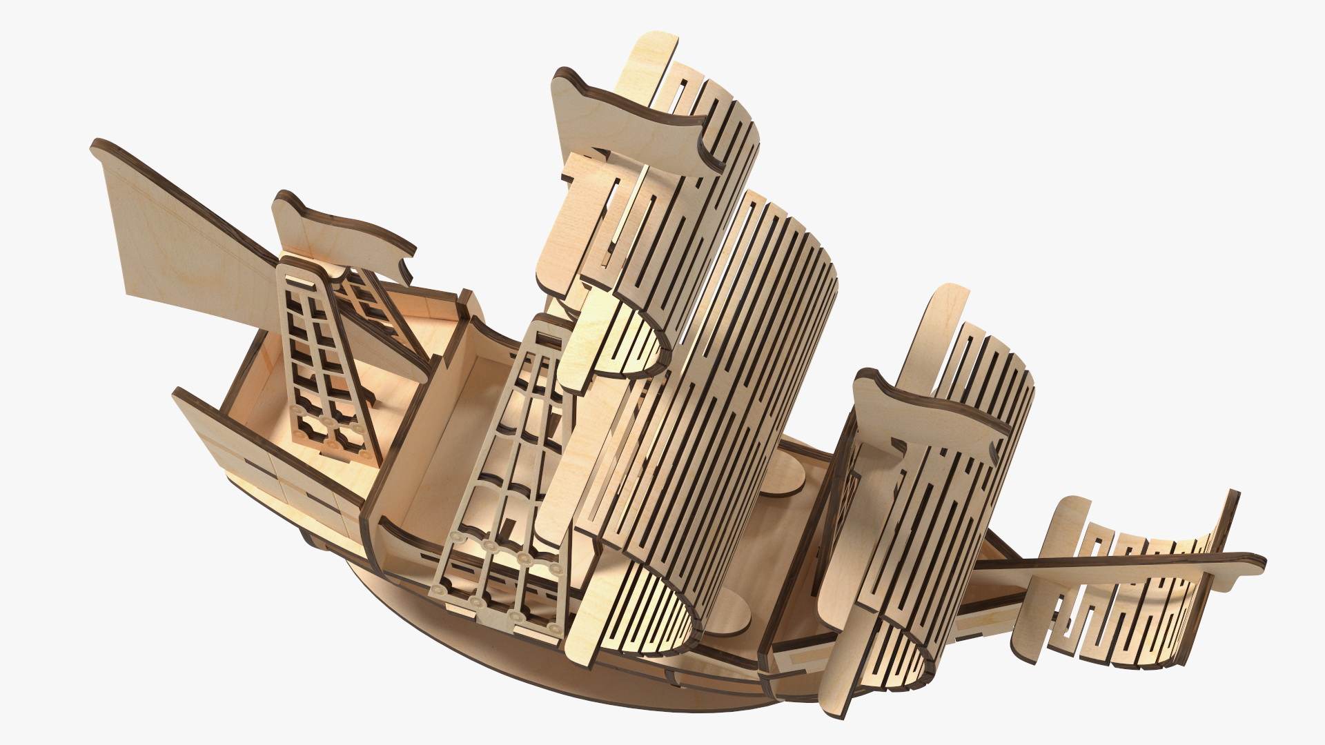 3D Wooden 3D Puzzle Ship