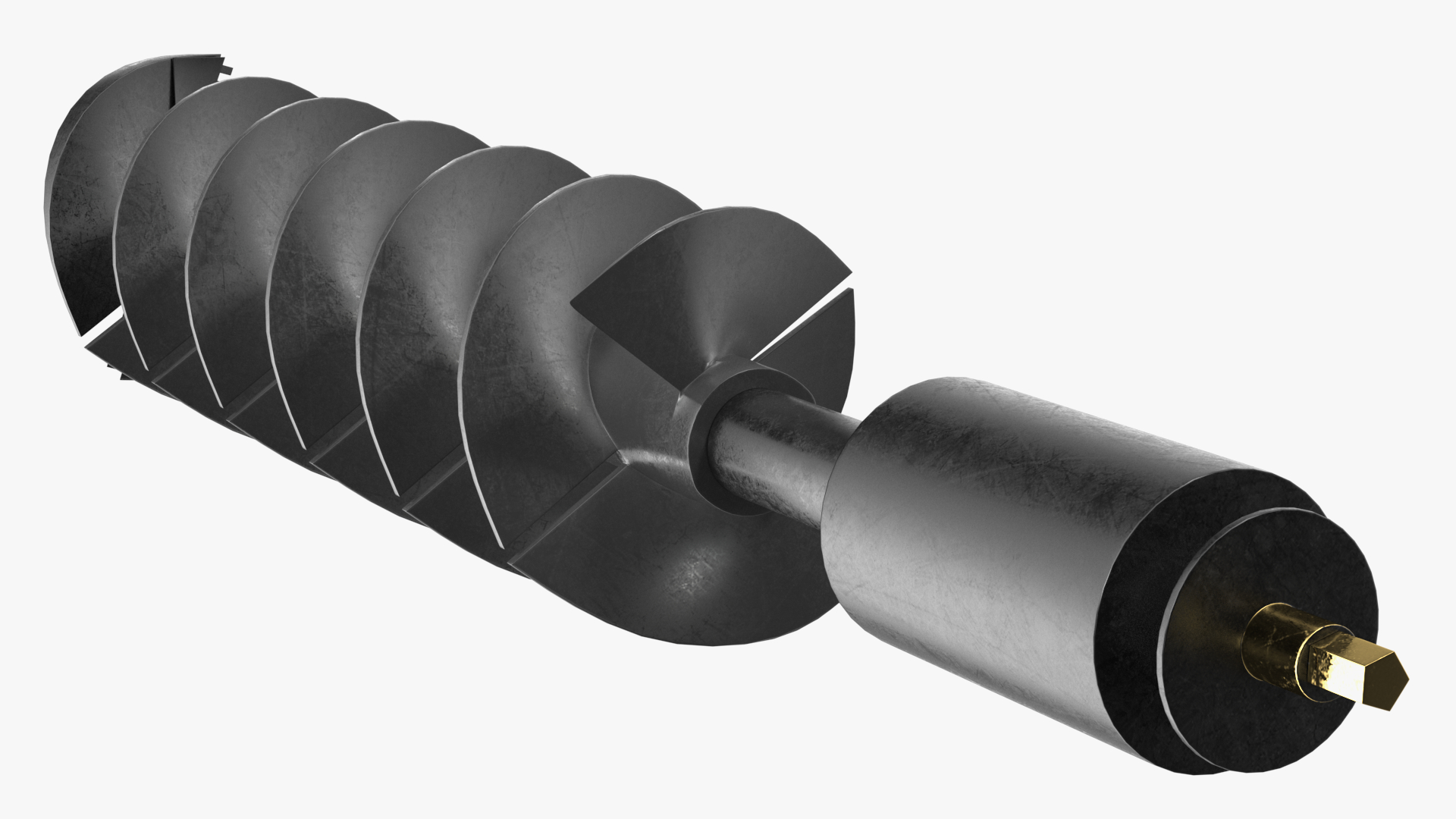 Ice Auger Bit New 3D