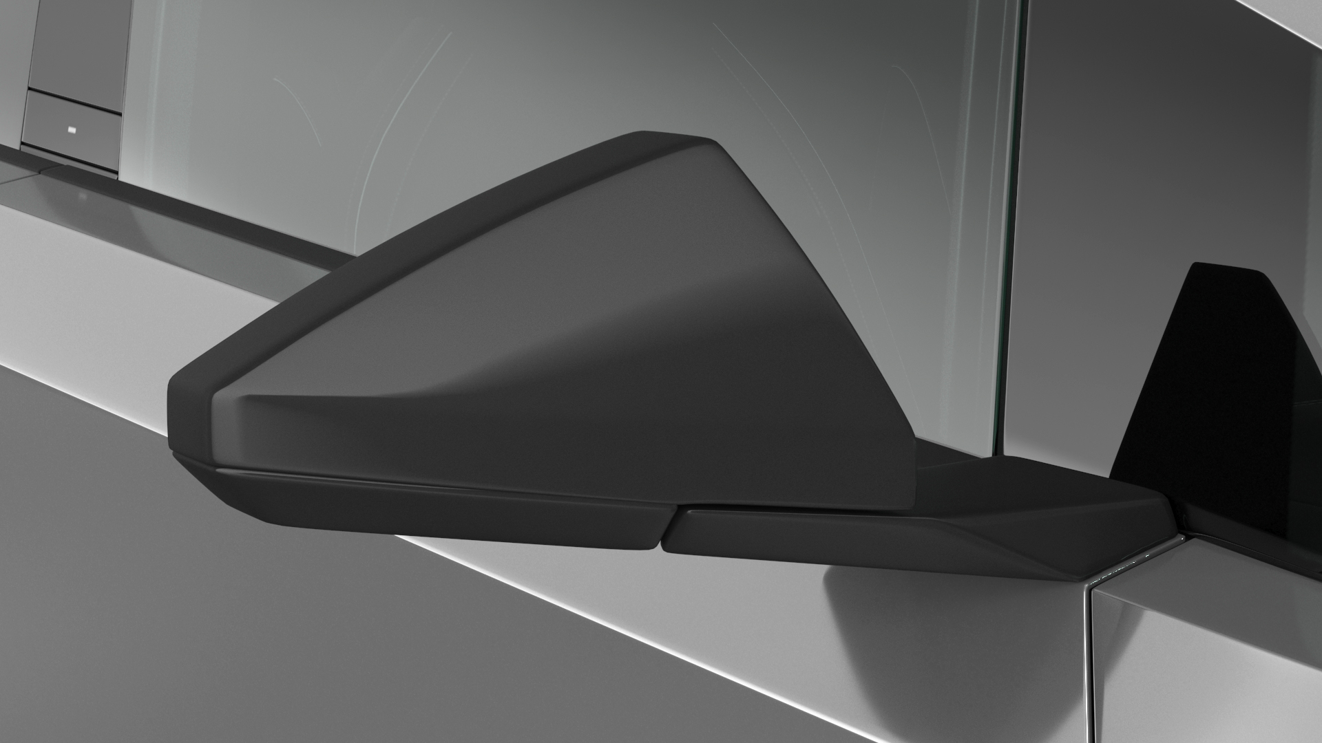 Futuristic Electric Truck Tesla 2024 Silver Lights On Rigged for Maya 3D model