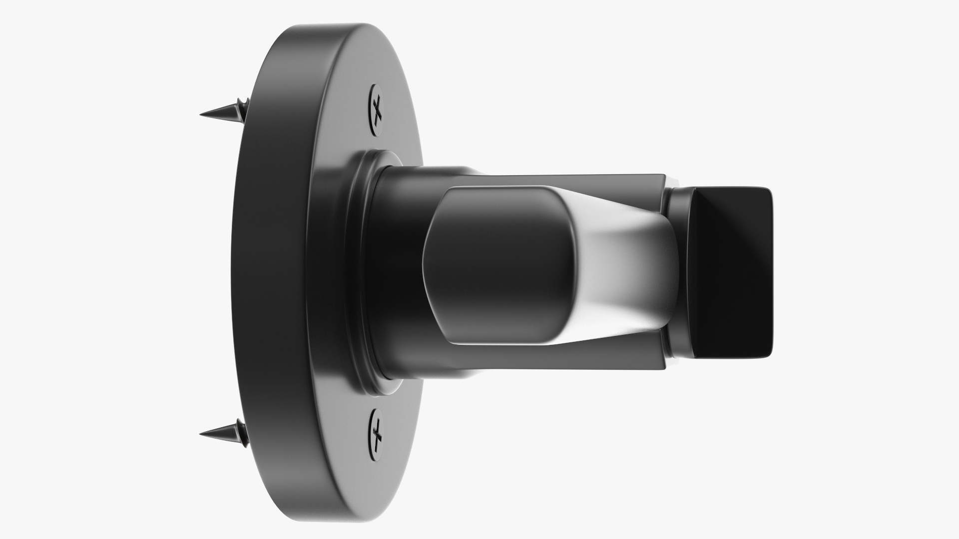 Black Door Handle 3D