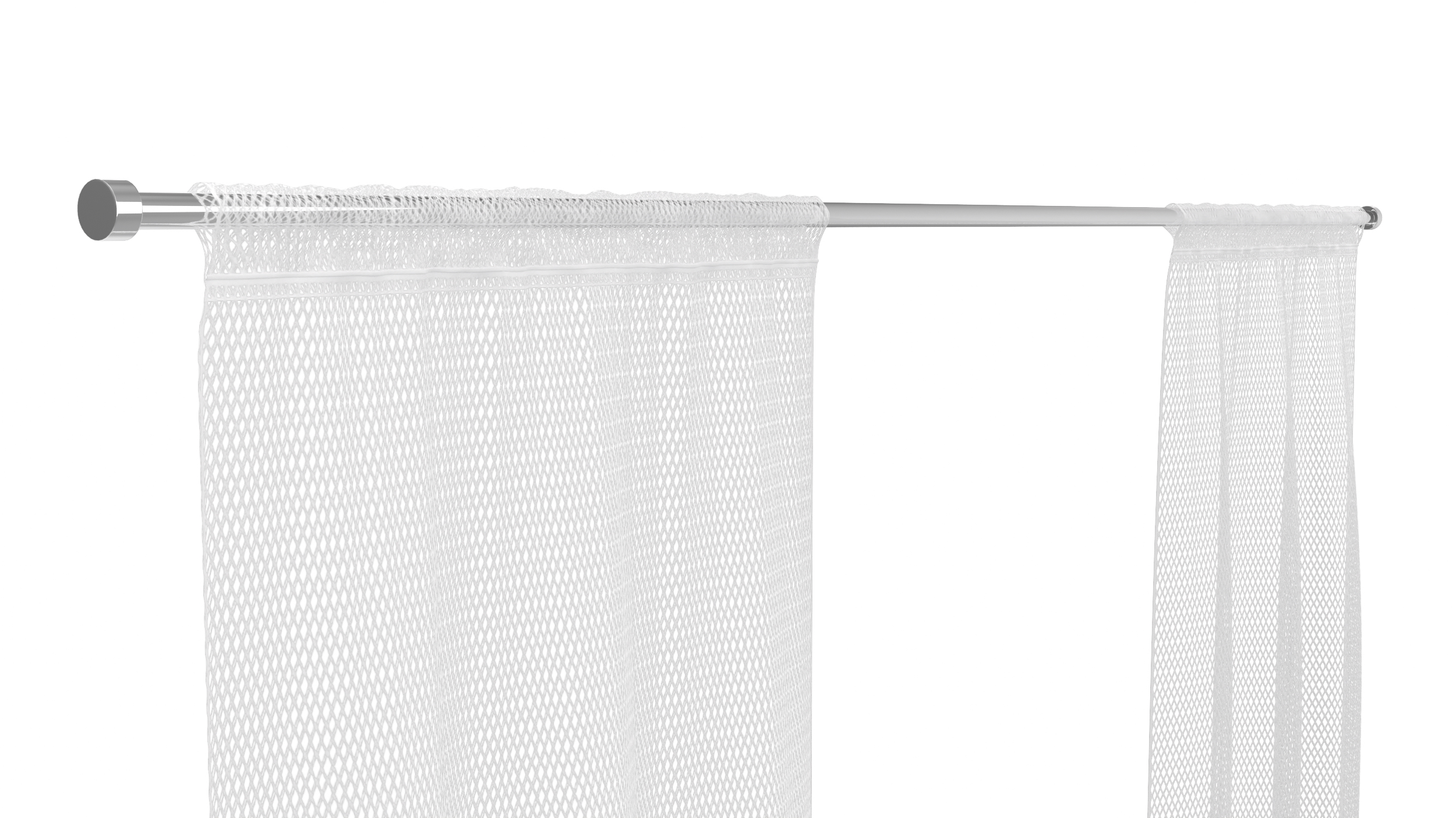 Net Curtains IKEA LILL 3D