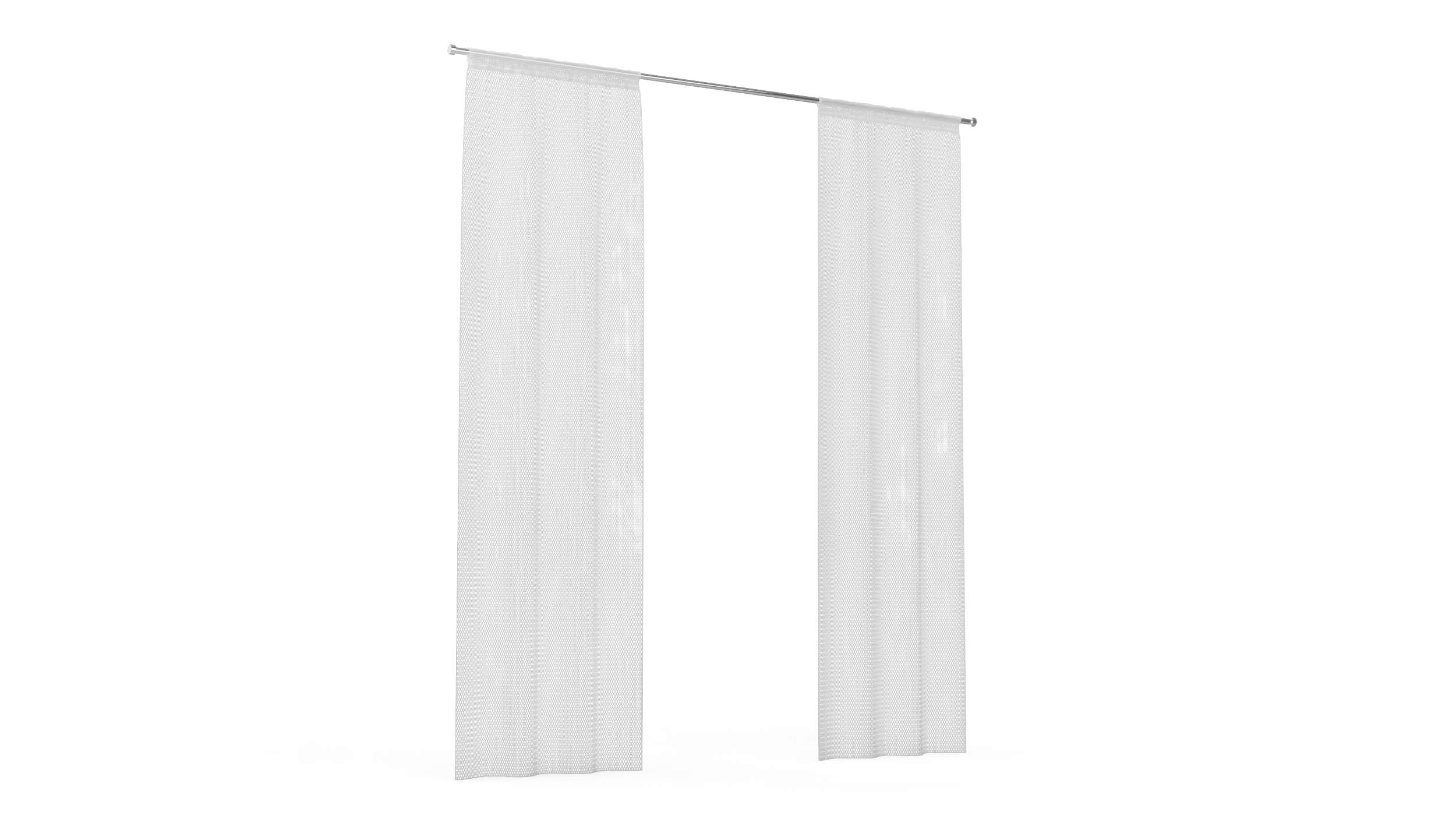 Net Curtains IKEA LILL 3D