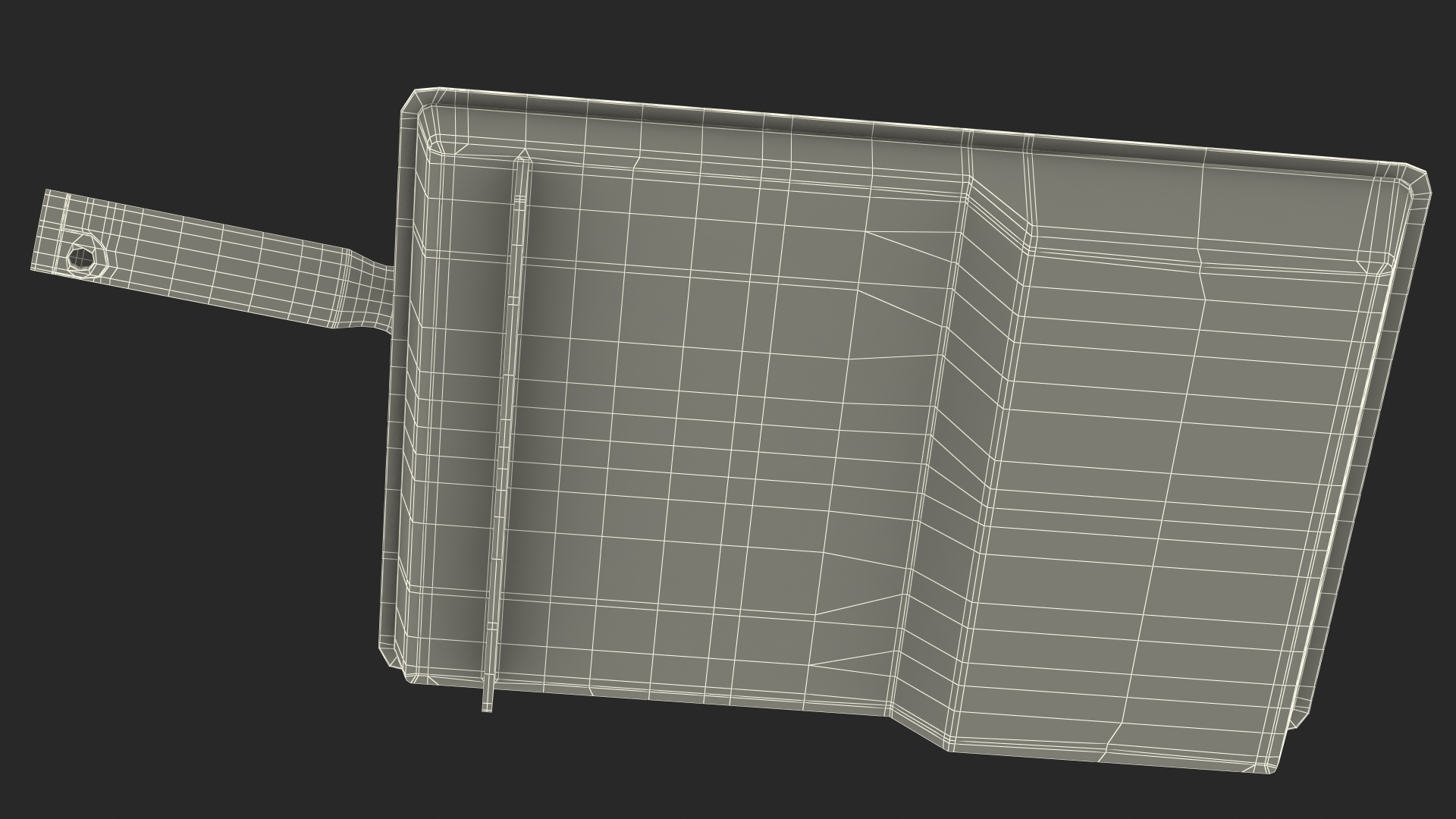Paint Roller with Tray 3D