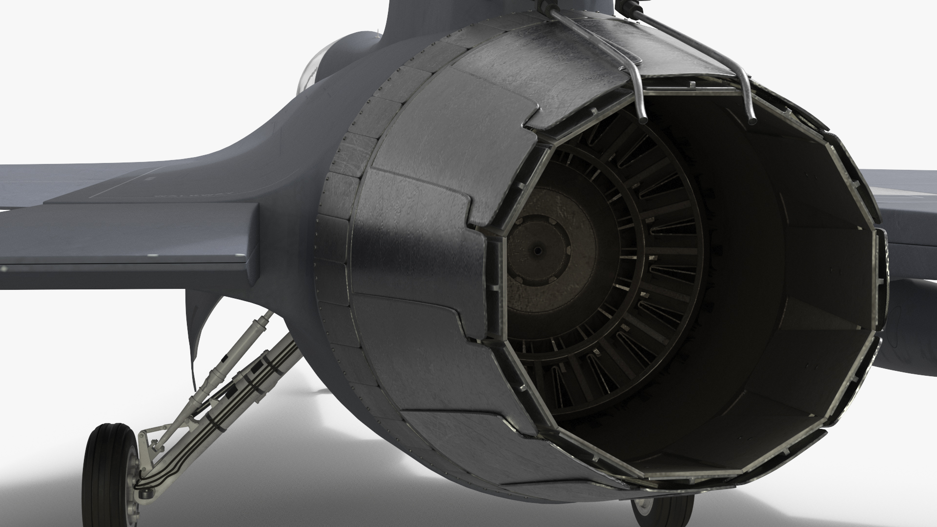 Tactical Strike Aircraft with Air Weapons Rigged - view 12