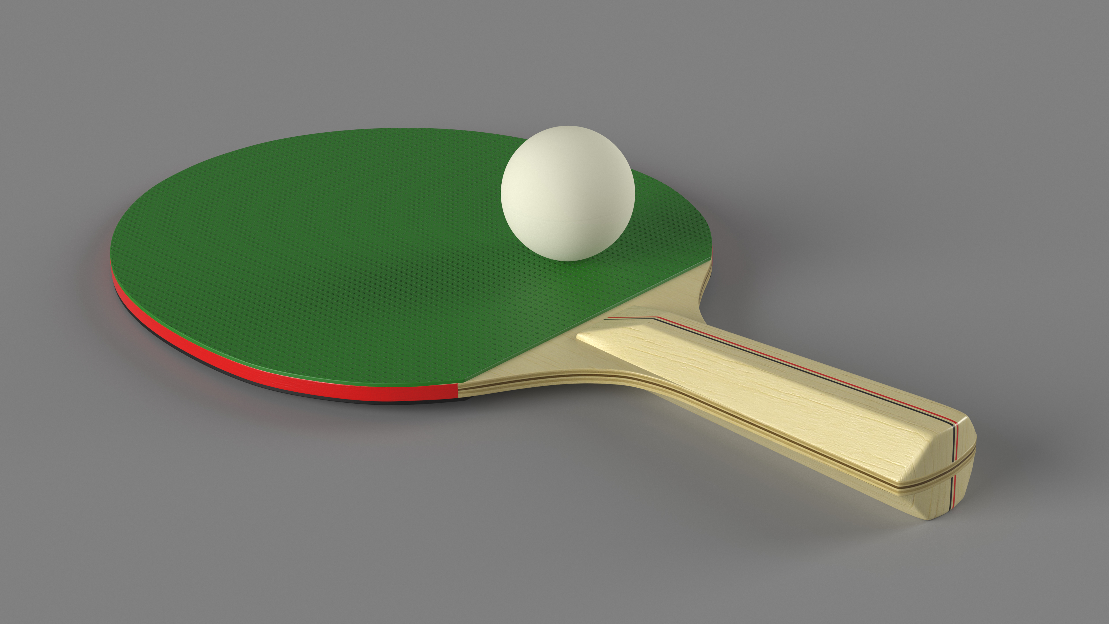 Table Tennis Racket 3D model