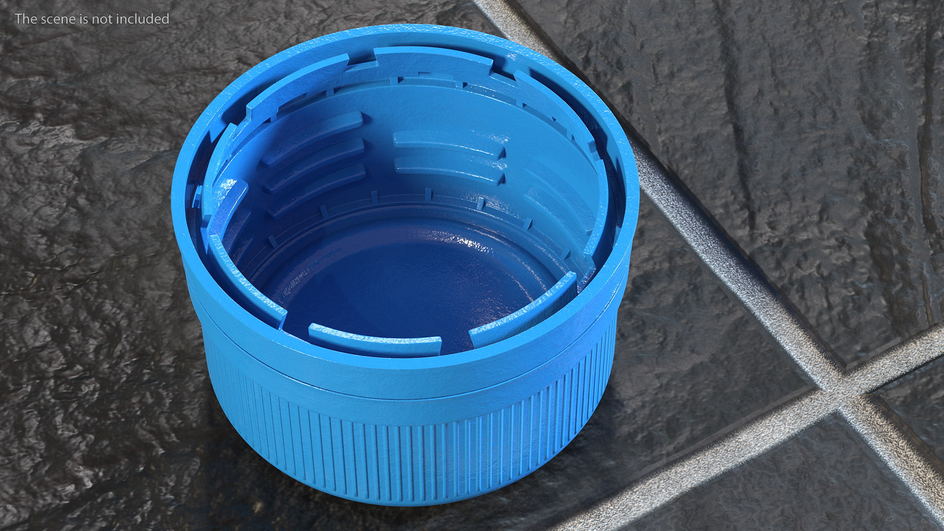 3D Plastic Bottle Cap model