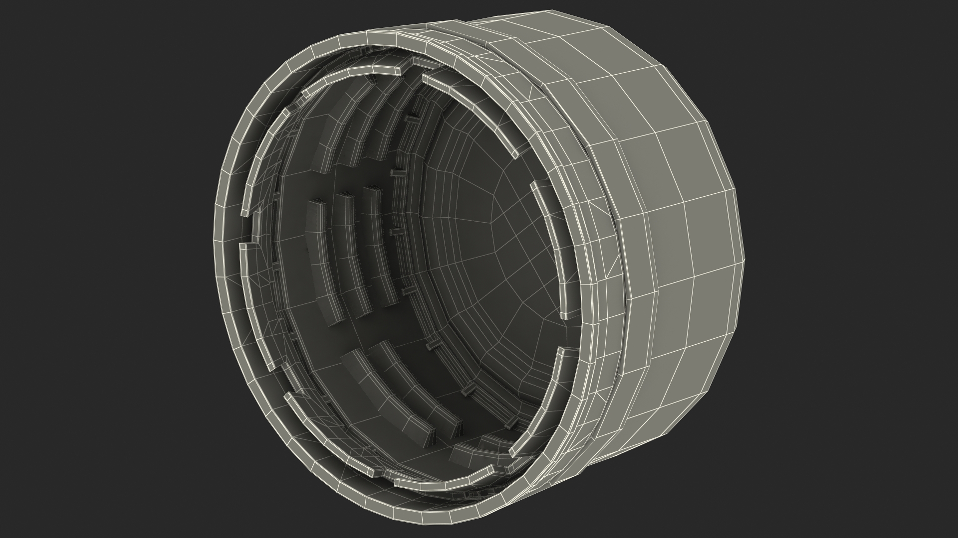 3D Plastic Bottle Cap model