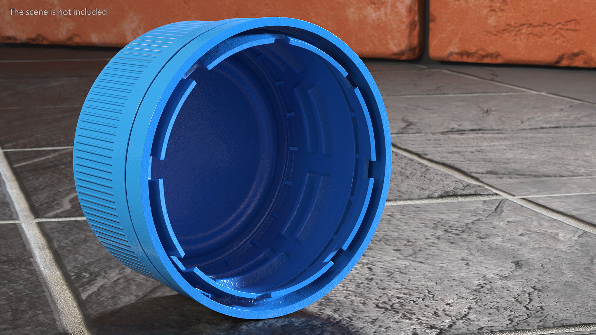 3D Plastic Bottle Cap model