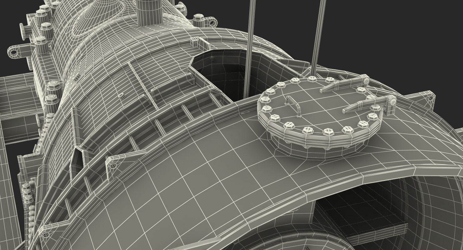 3D Steam Turbine Generic