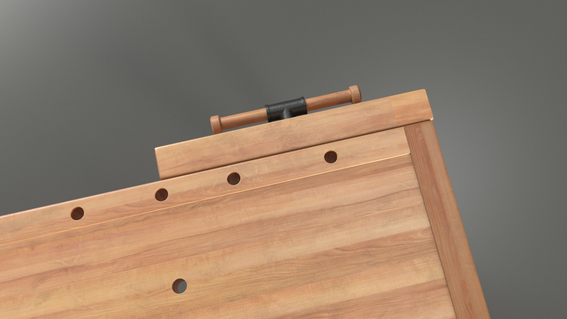 Wood Workbench 3D model
