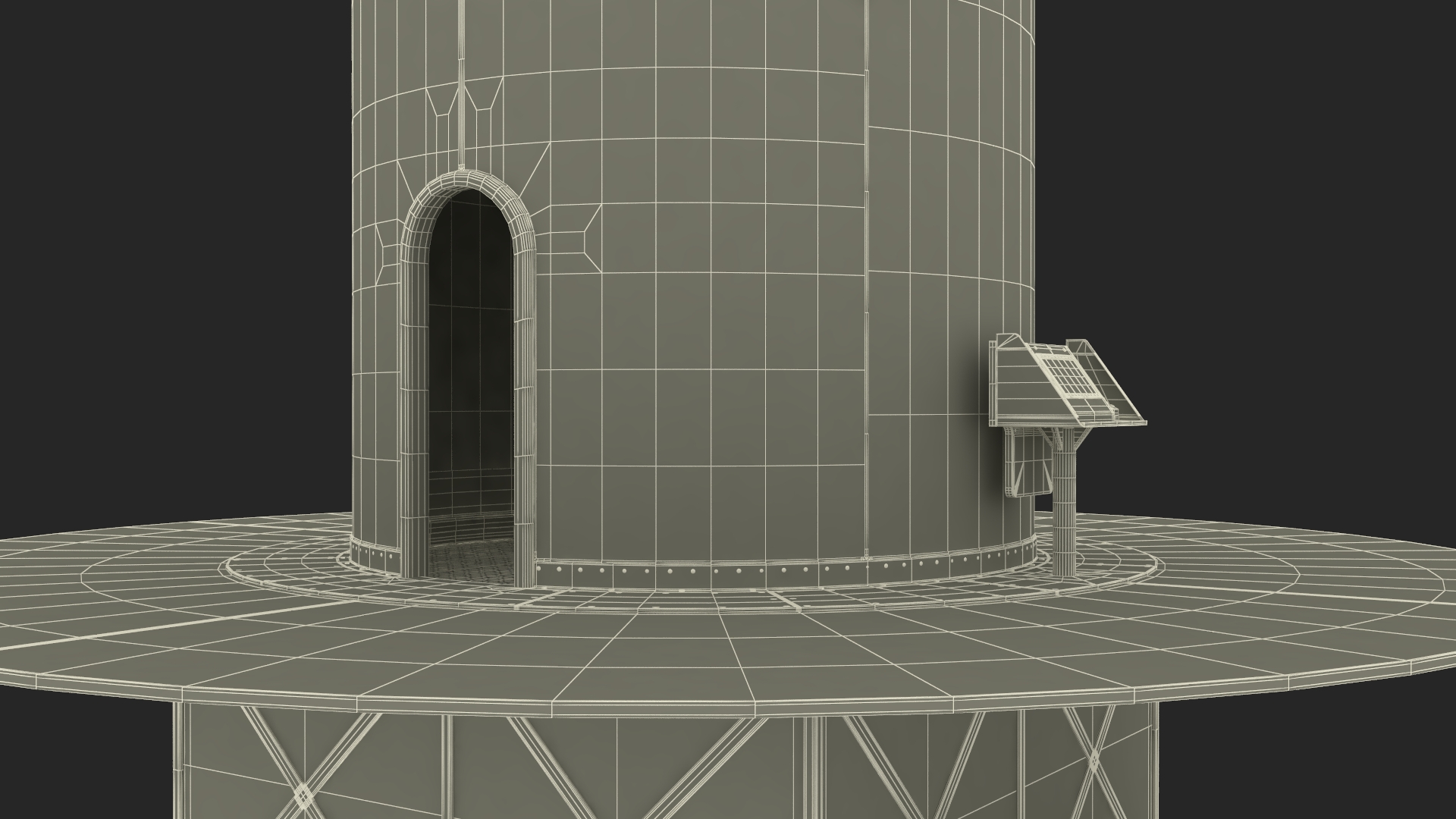 3D model Vertical Wind Tunnel