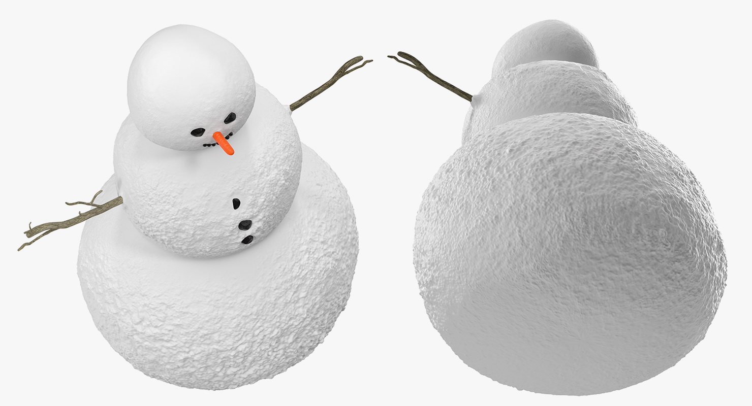 Snowman 3D model