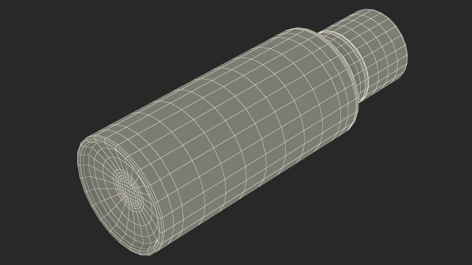 Shave Gel Small Can 3D model
