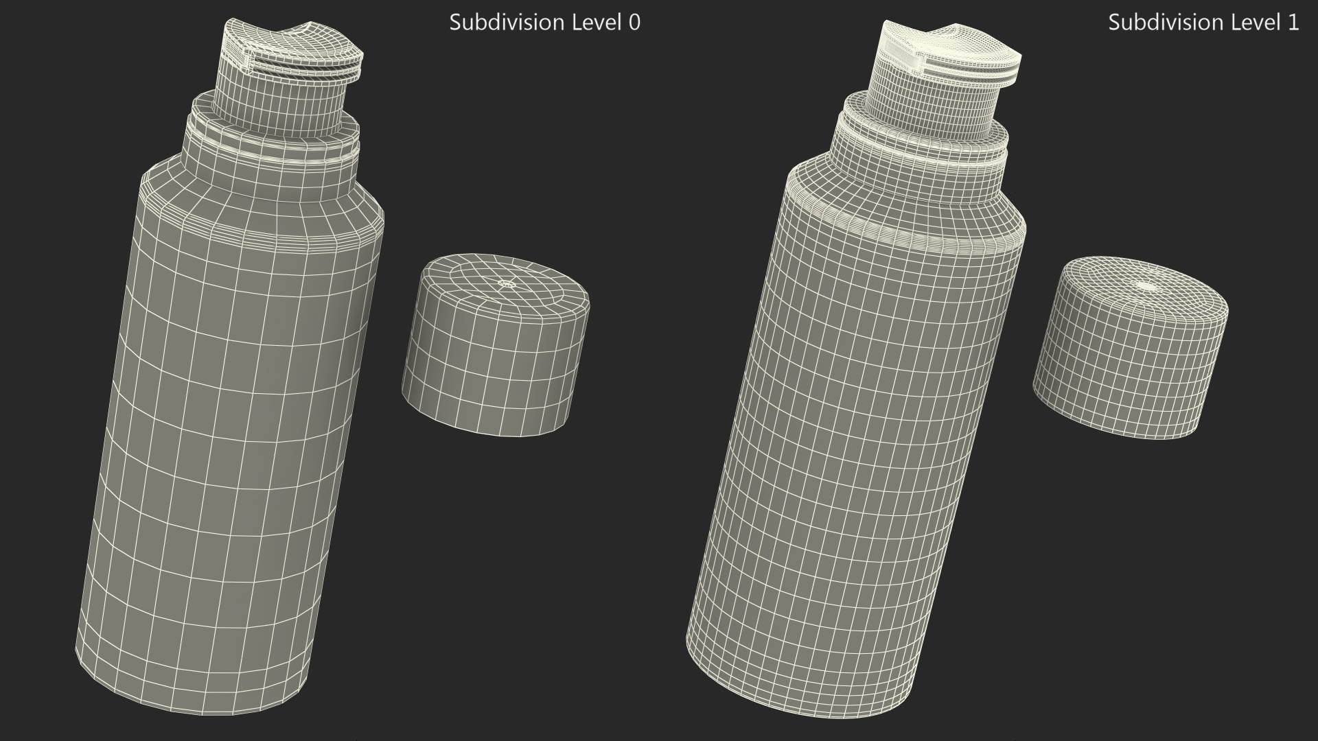Shave Gel Small Can 3D model