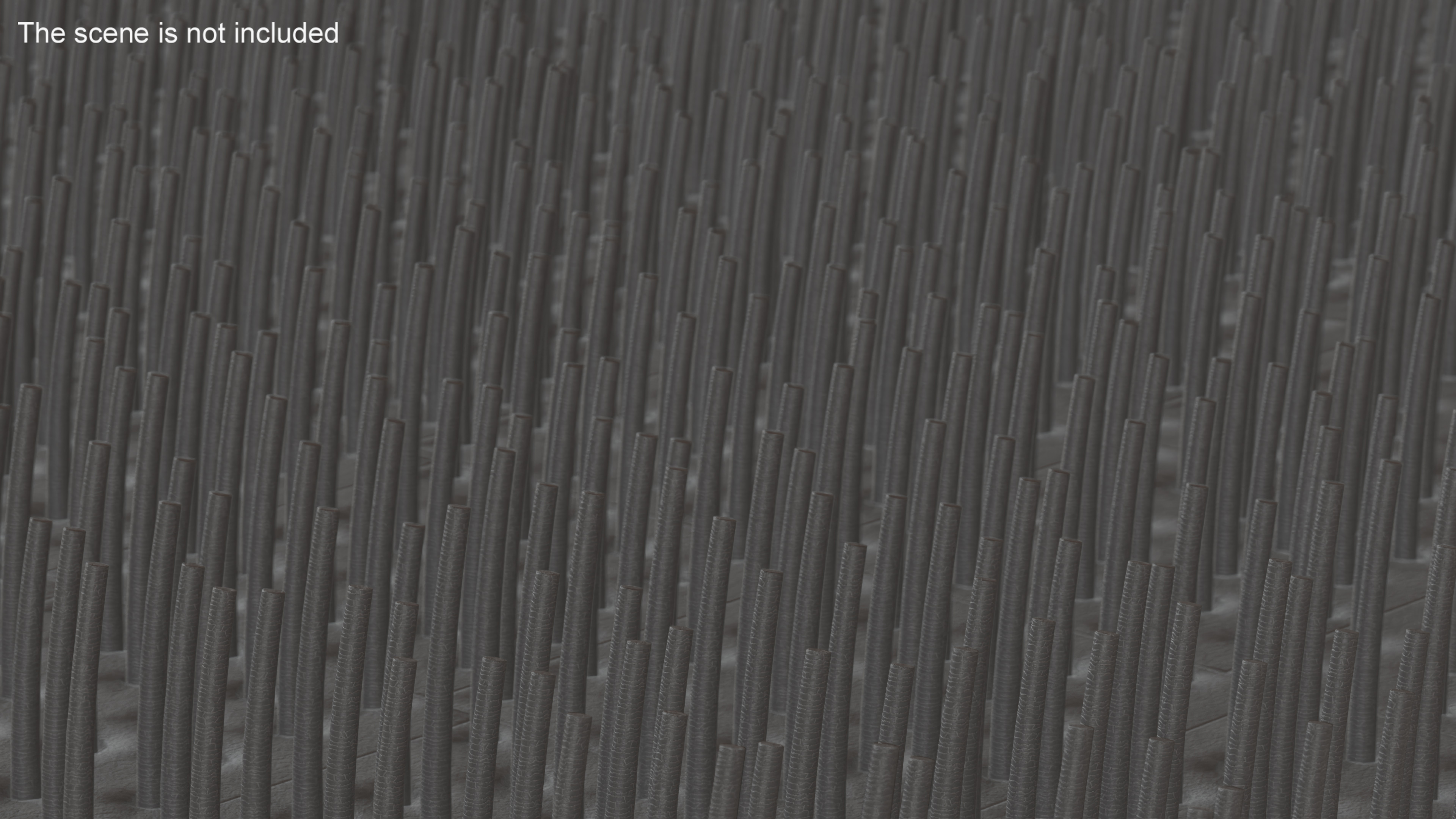 3D Human Hair Under the Microscope