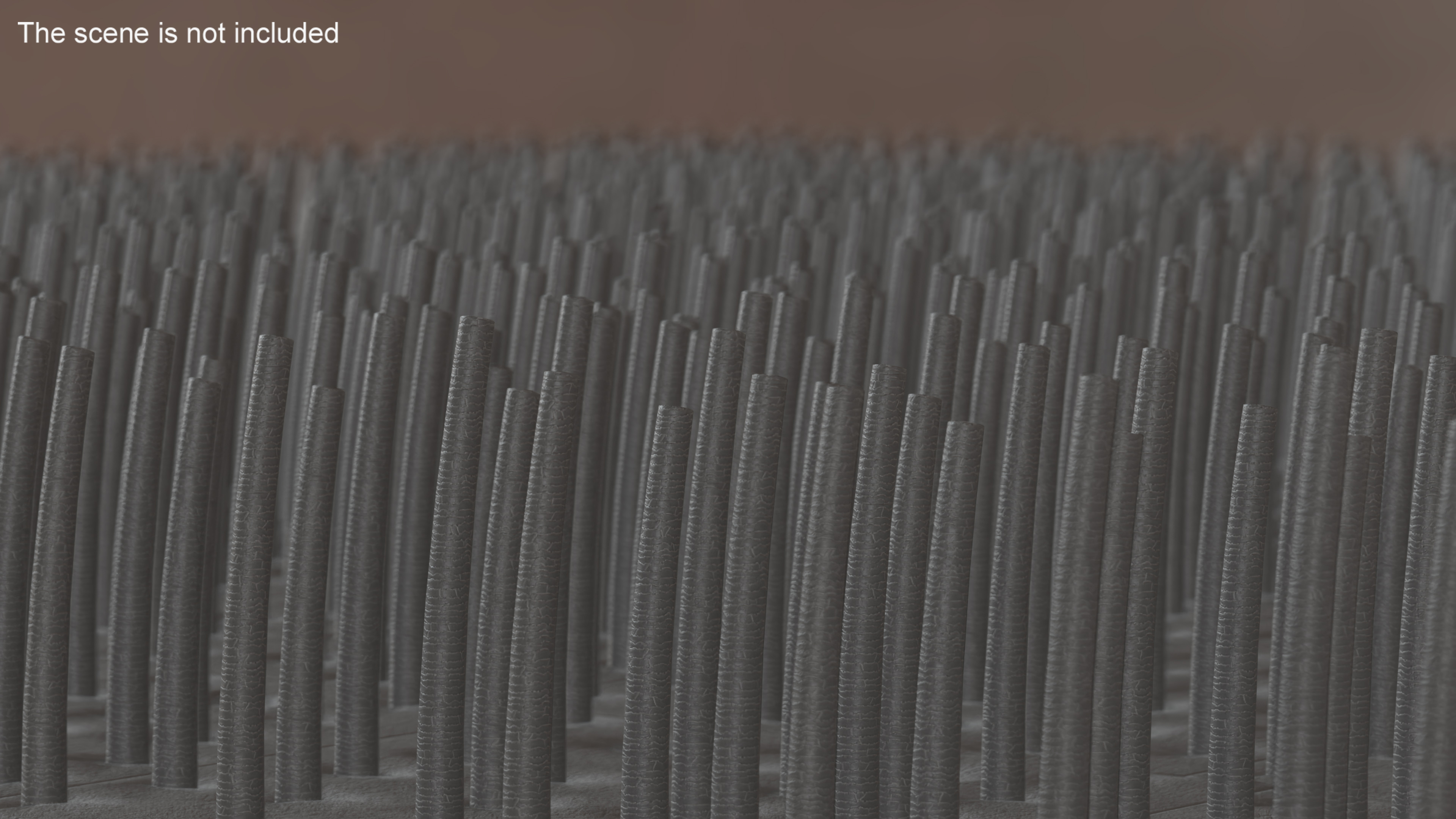 3D Human Hair Under the Microscope