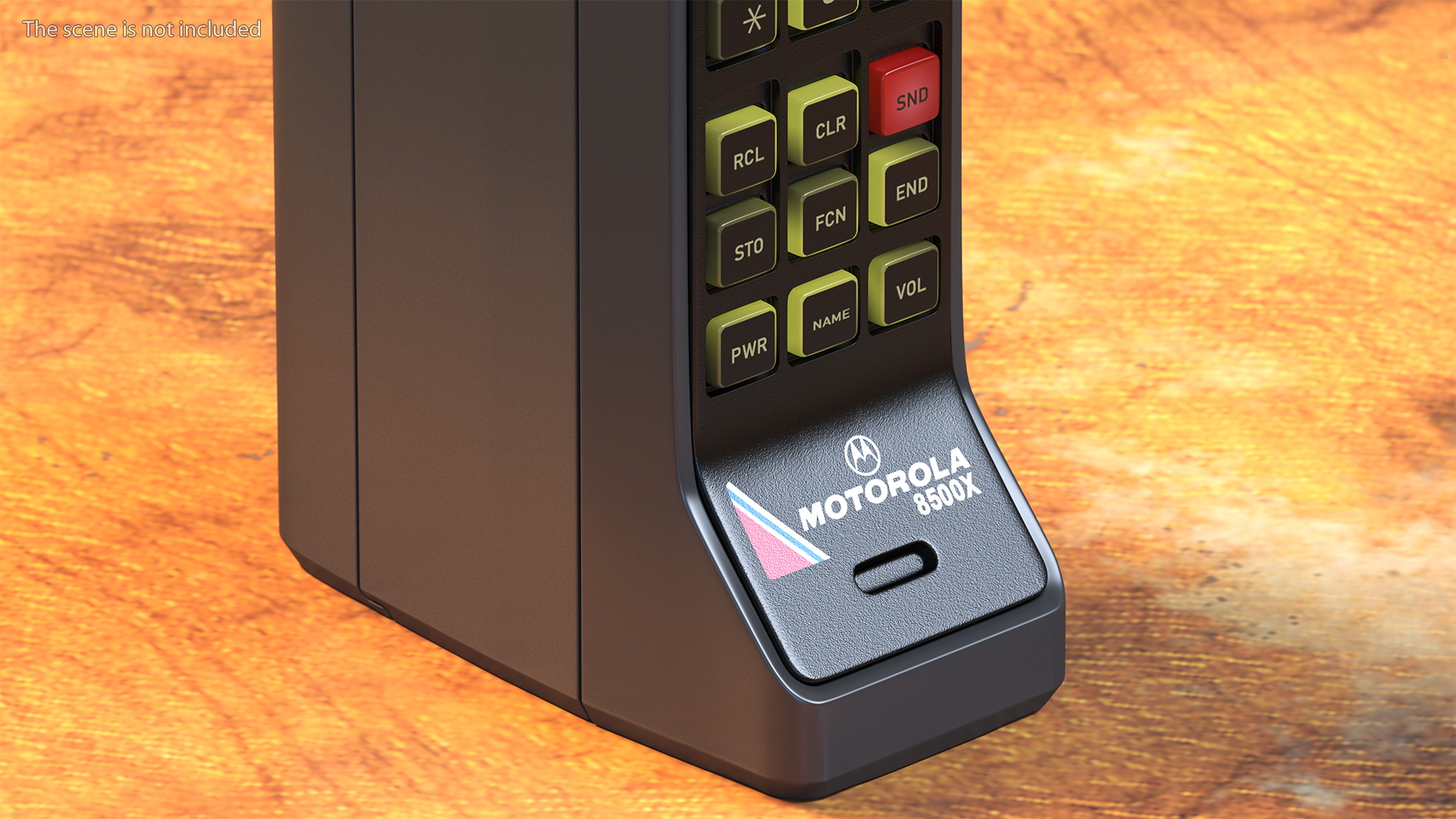3D Motorola DynaTAC 8500X Vintage Mobile Phone model