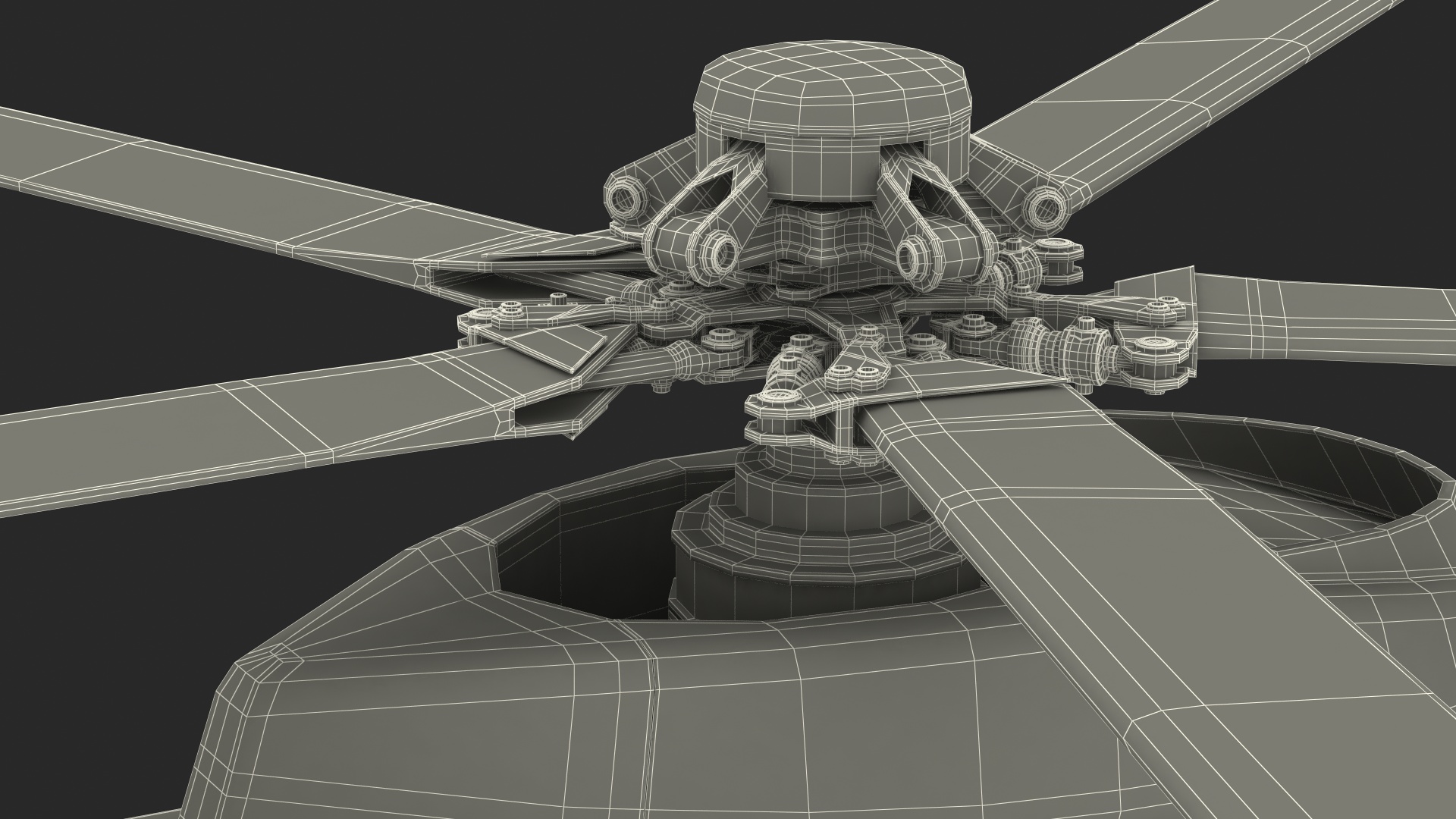 3D Bell 525 Relentless Corporate Rigged