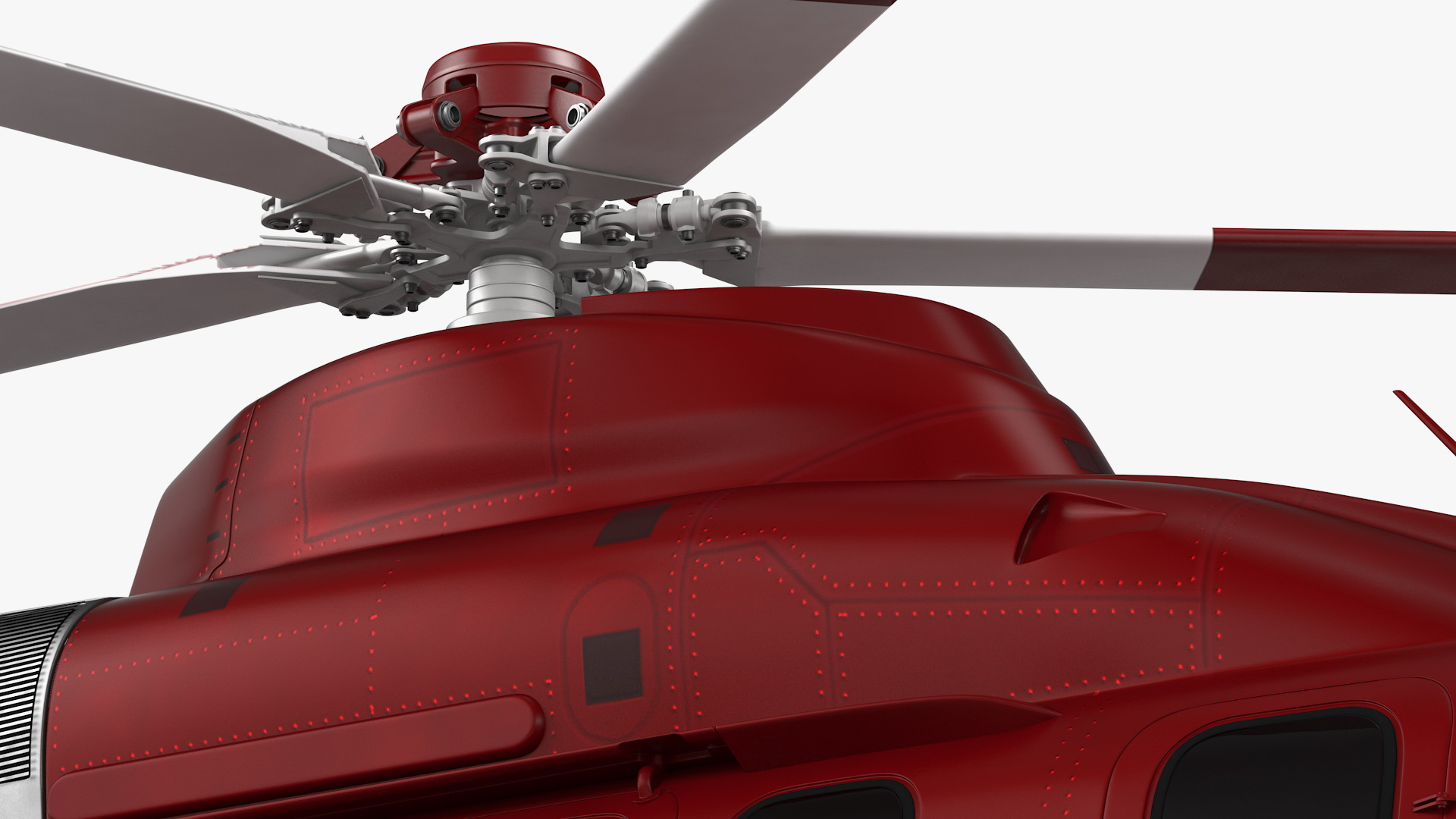 3D Bell 525 Relentless Corporate Rigged
