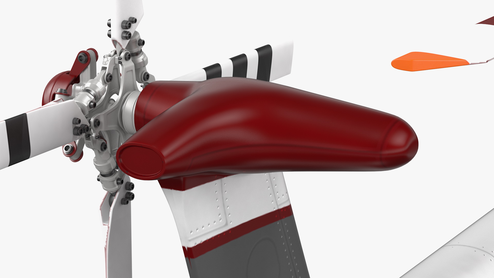 3D Bell 525 Relentless Corporate Rigged