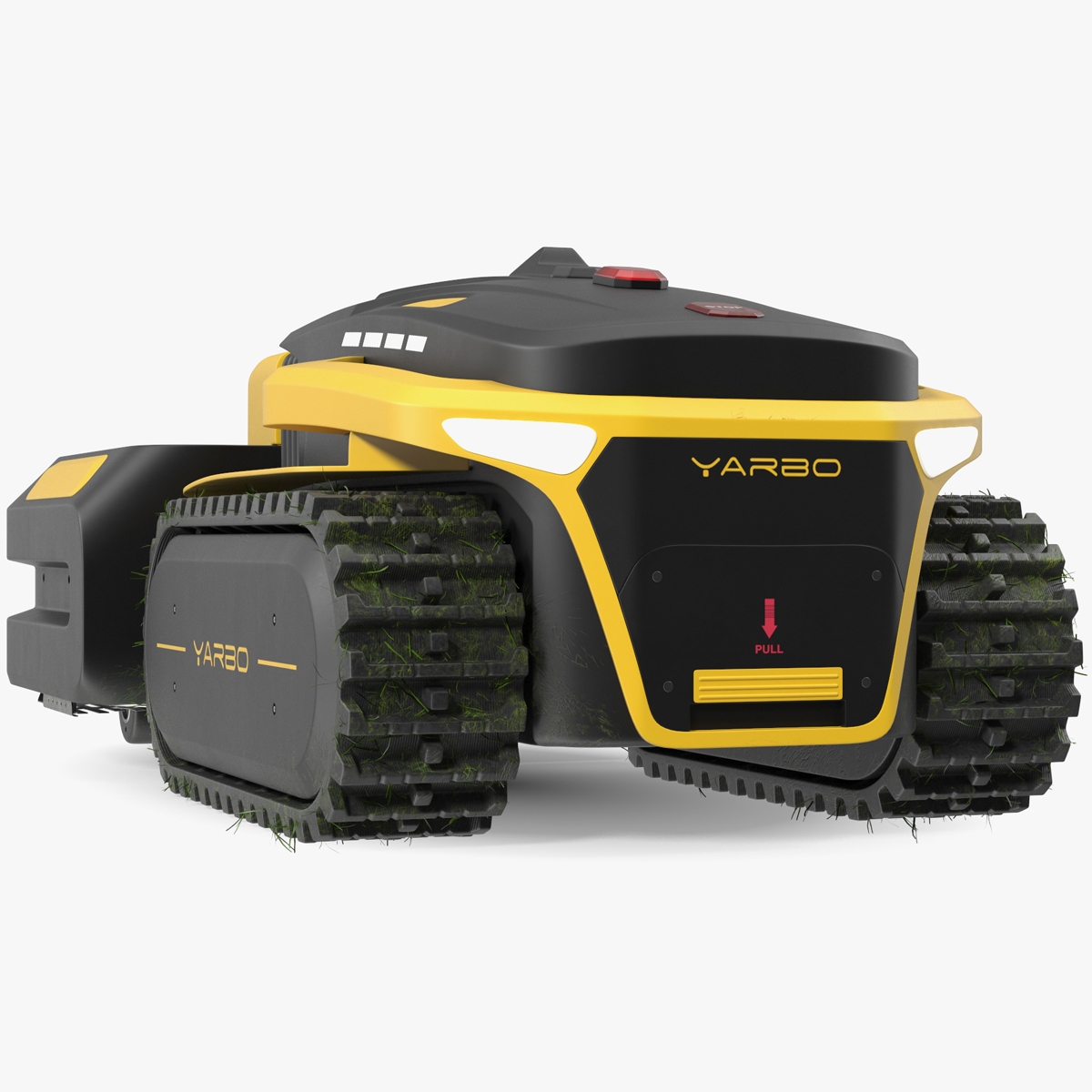 3D Yarbo Lawn Mower M1 Working Rigged for Cinema 4D model