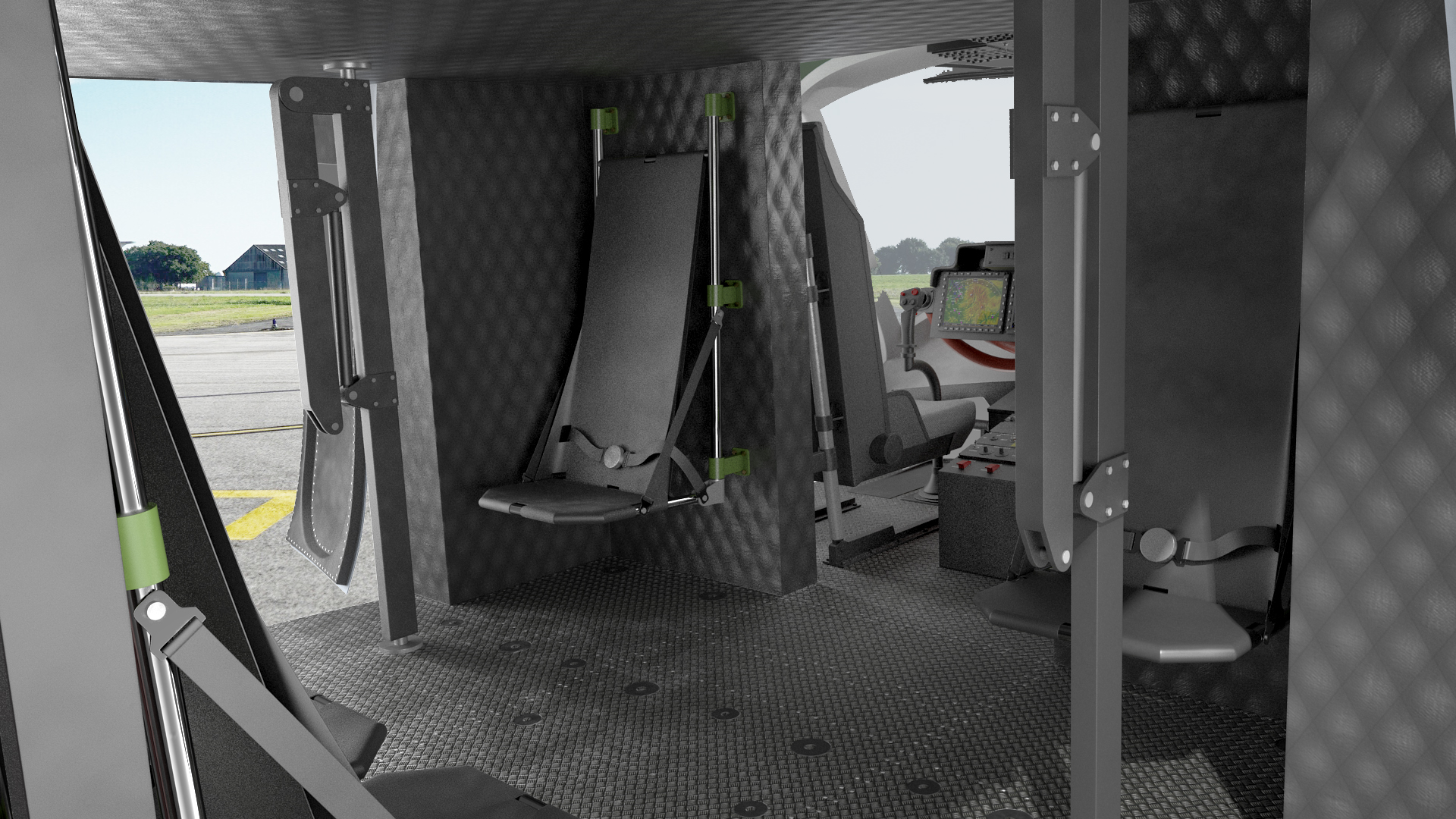 3D Bell Venom Helicopter