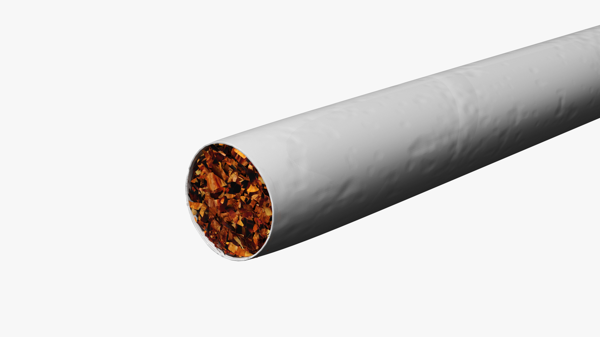 3D model Cigarette Super Slim Gold