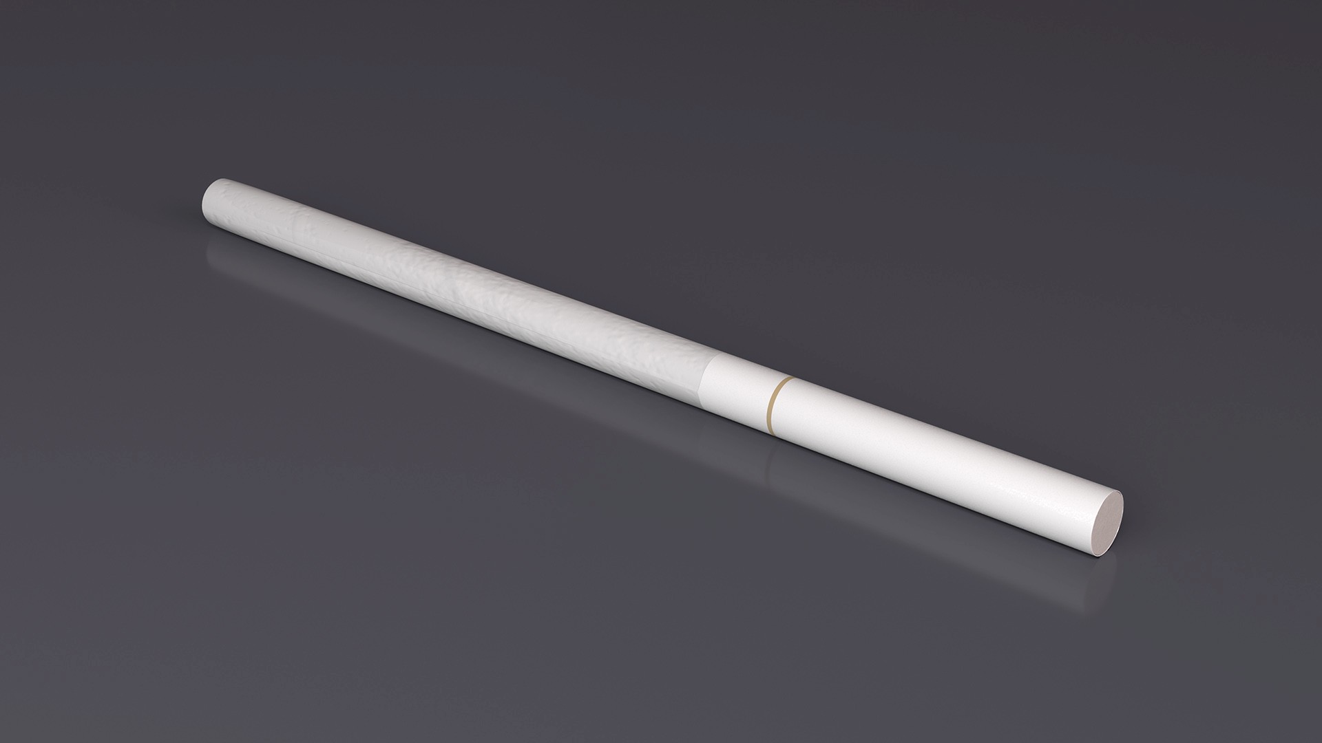 3D model Cigarette Super Slim Gold