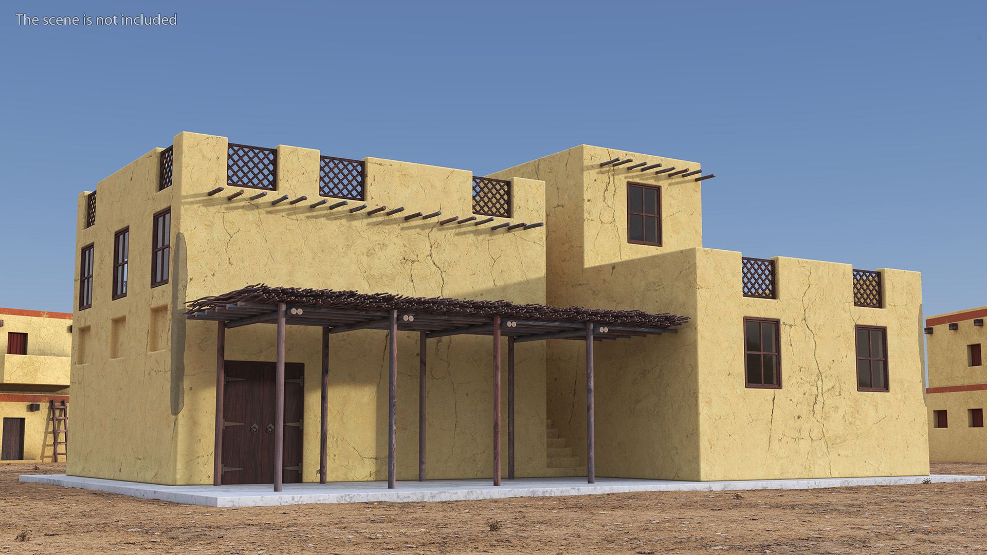 Middle Eastern Traditional House 3D