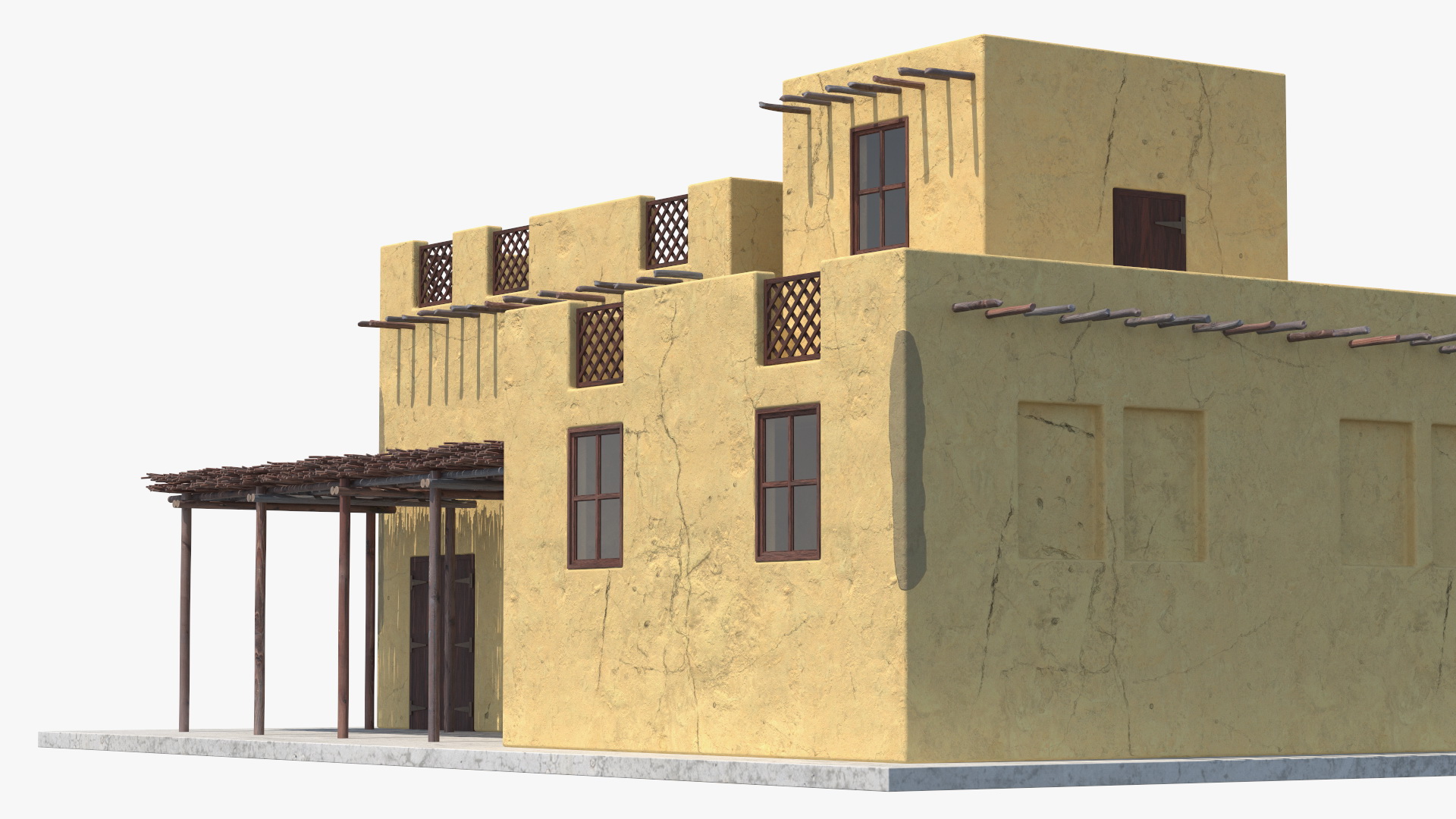 Middle Eastern Traditional House 3D