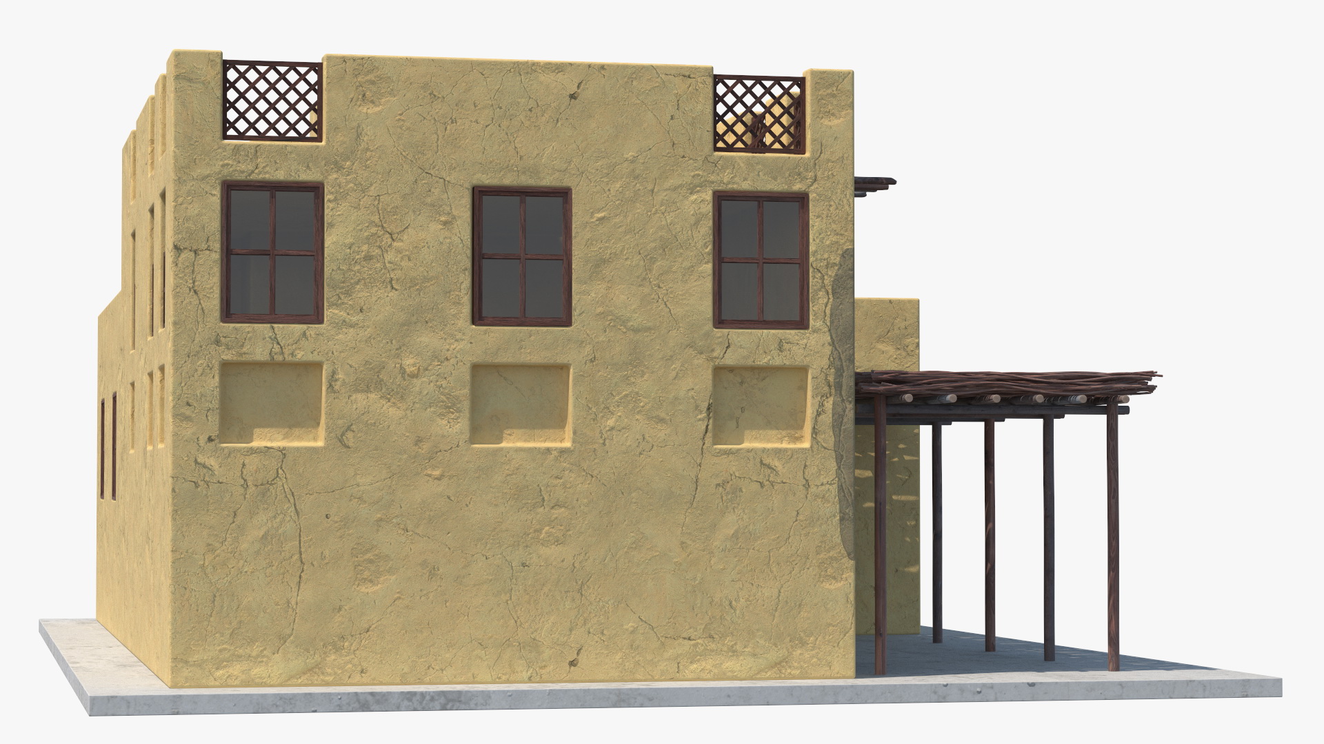 Middle Eastern Traditional House 3D