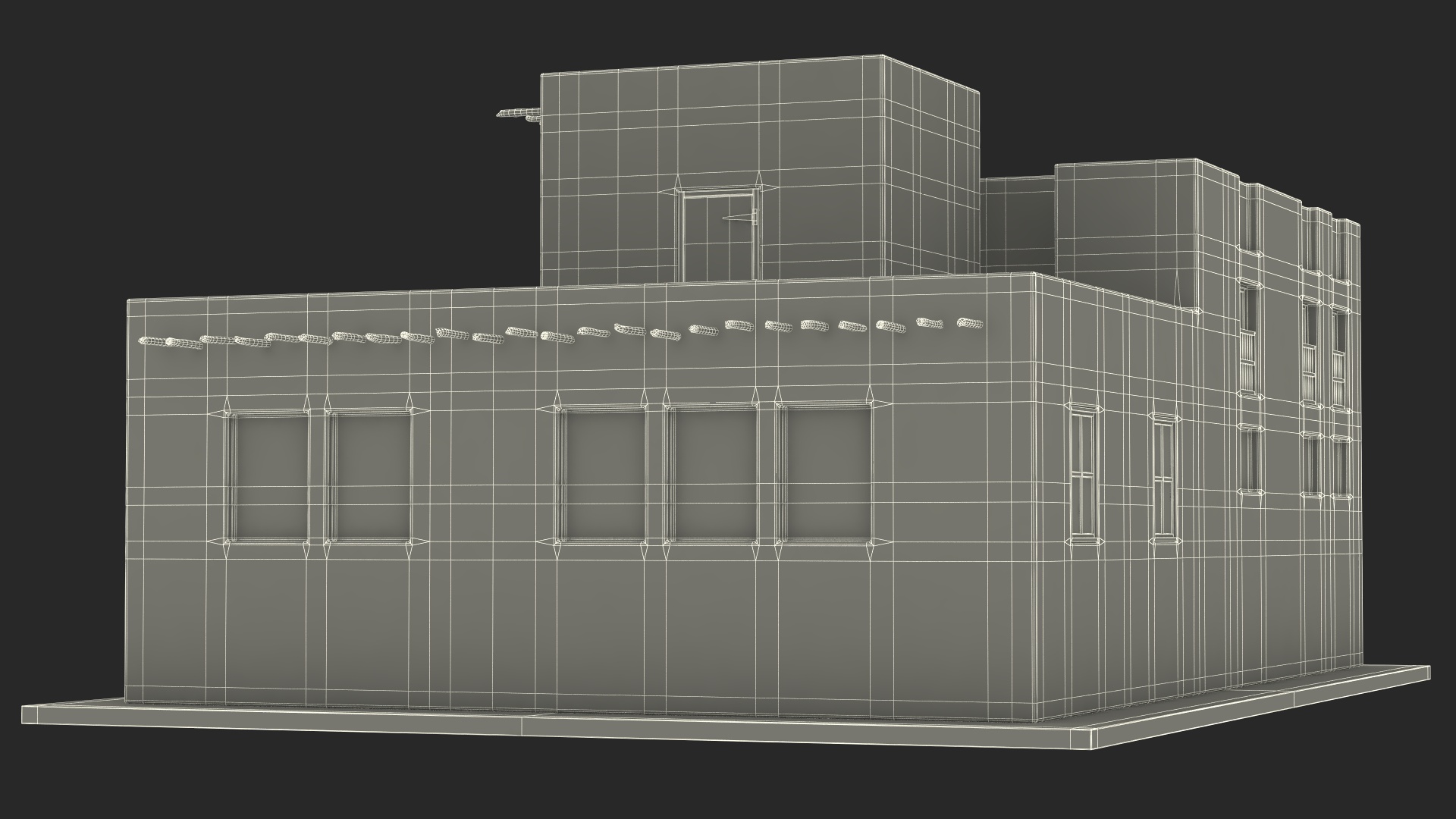 Middle Eastern Traditional House 3D