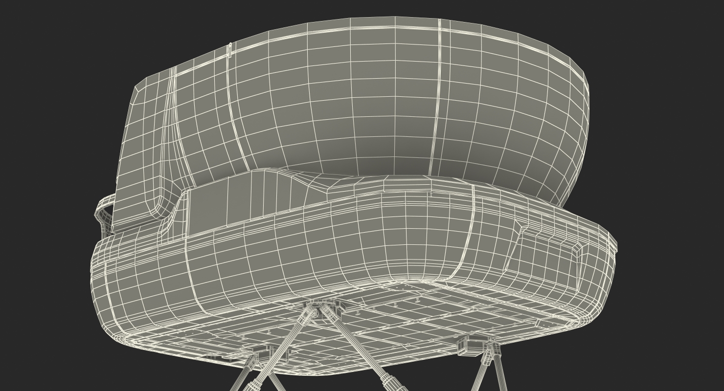 Airplane Simulator Machine Generic 3D model