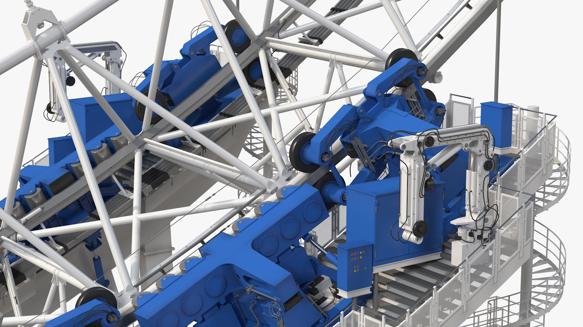 3D Ferris Wheel Fragment