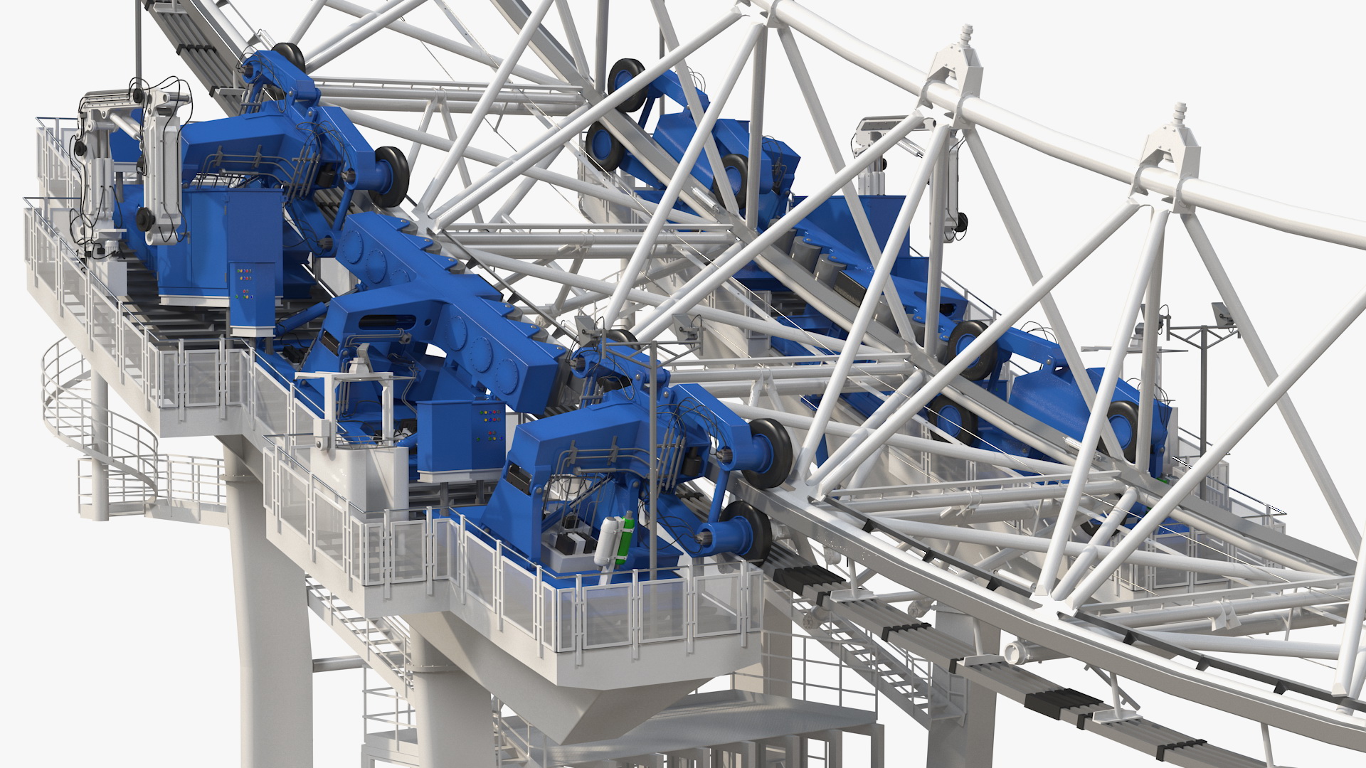 3D Ferris Wheel Fragment