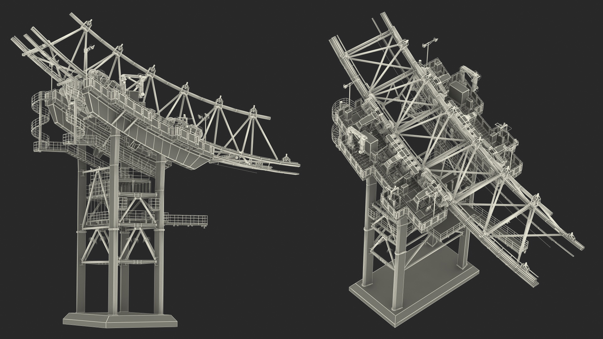 3D Ferris Wheel Fragment