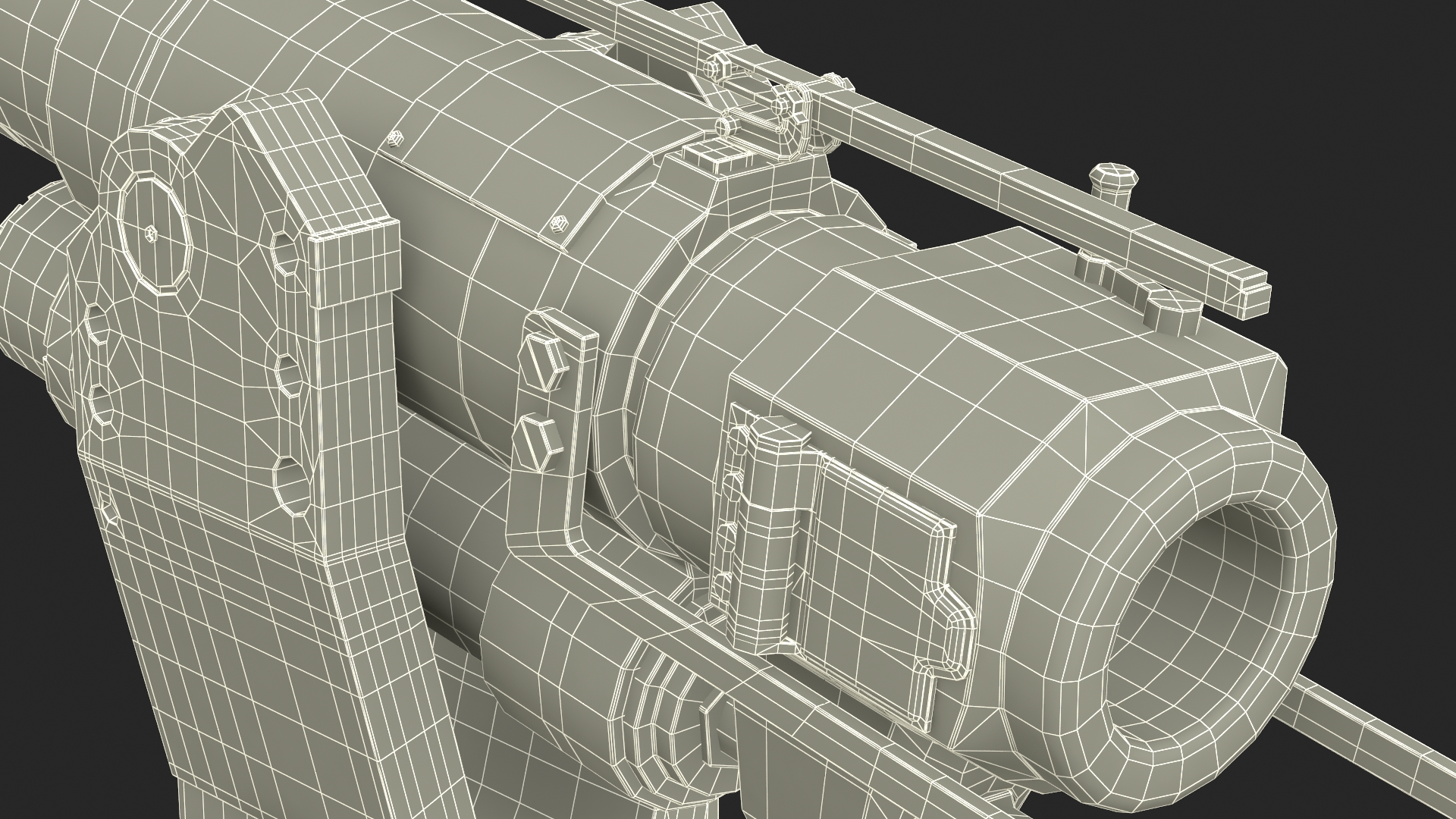 3D Harpoon Deck Gun